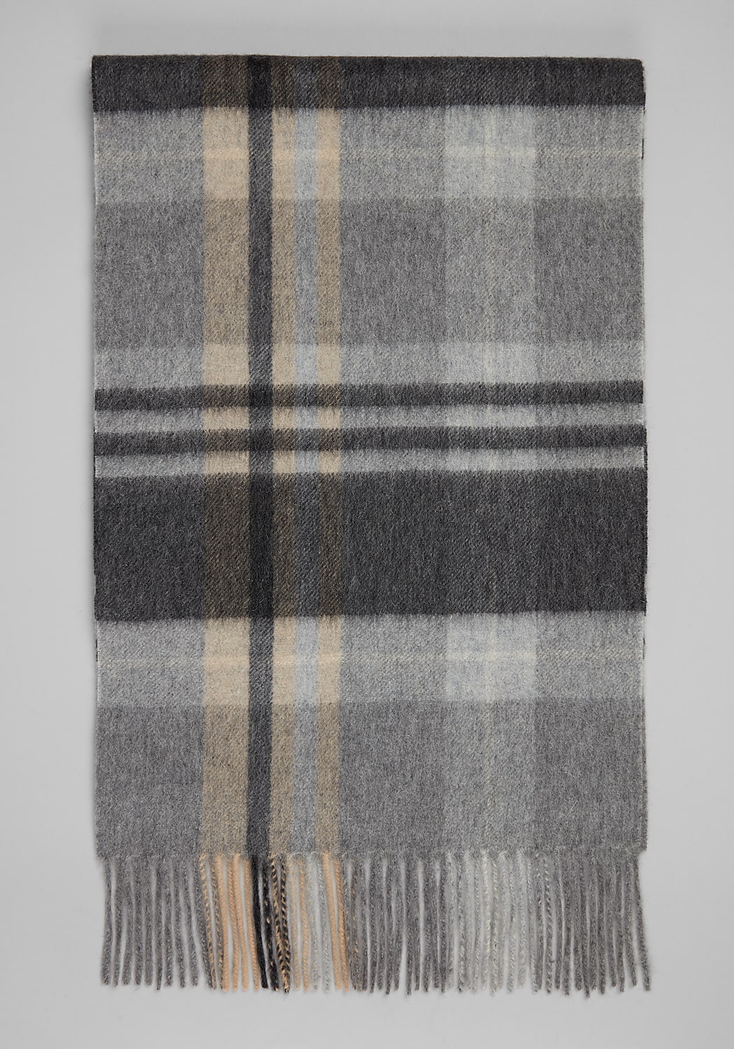 Jos. A. Bank Plaid Cashmere Scarf