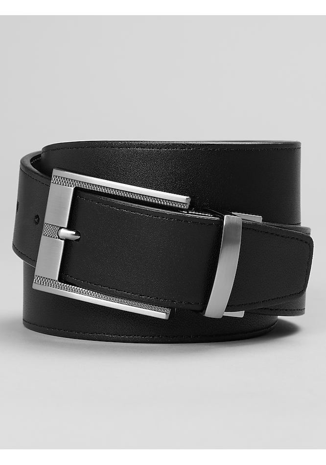 Jos. A. Bank Reversible Cut Edge Leather Belt - All Accessories