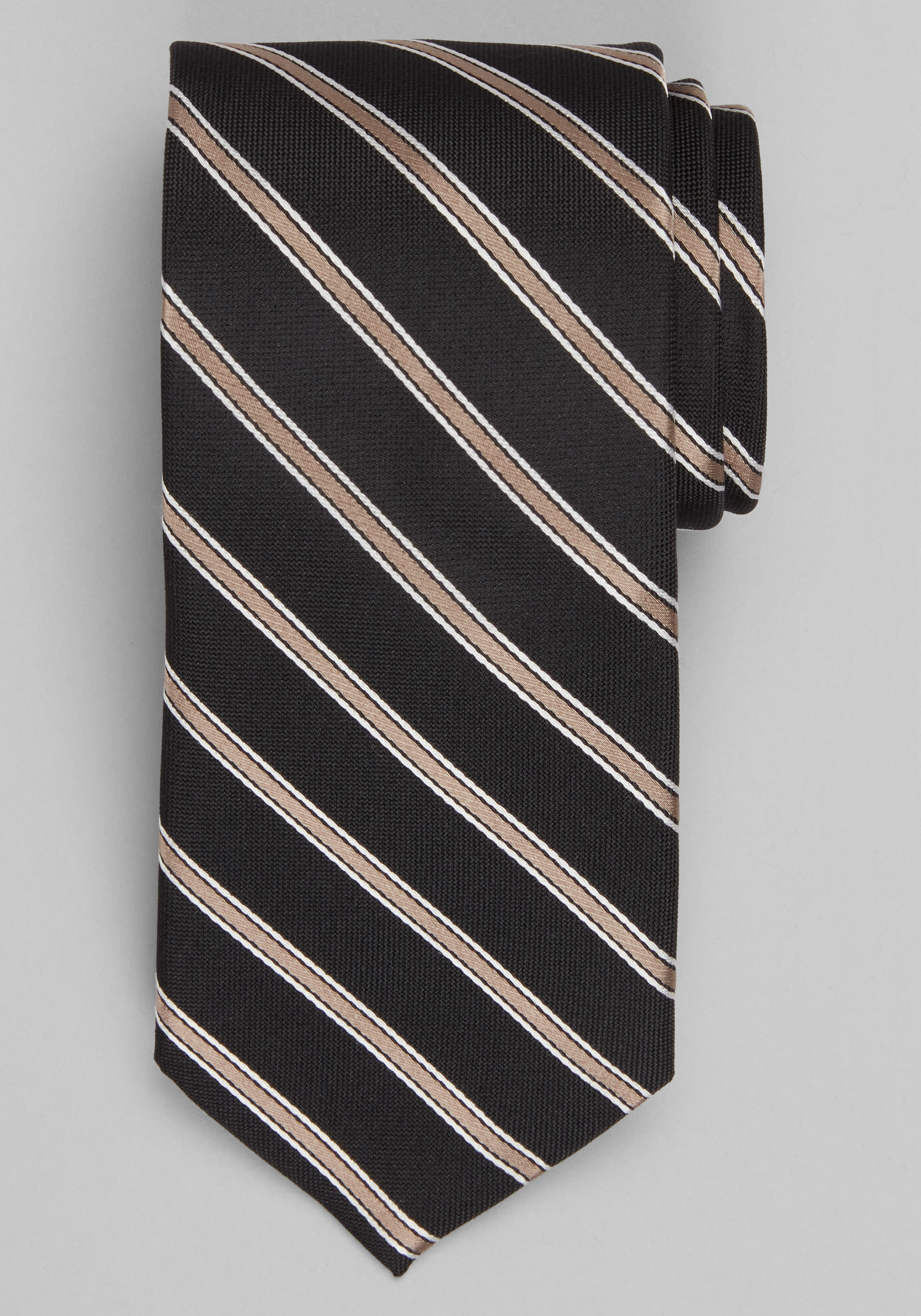 Jos. A. Bank Oxford Satin Stripe Tie CLEARANCE