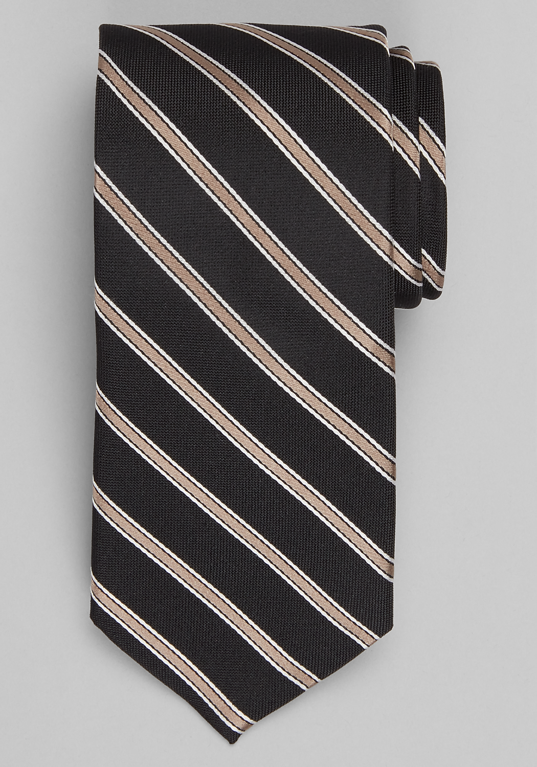 Jos. A. Bank Oxford Satin Stripe Tie CLEARANCE
