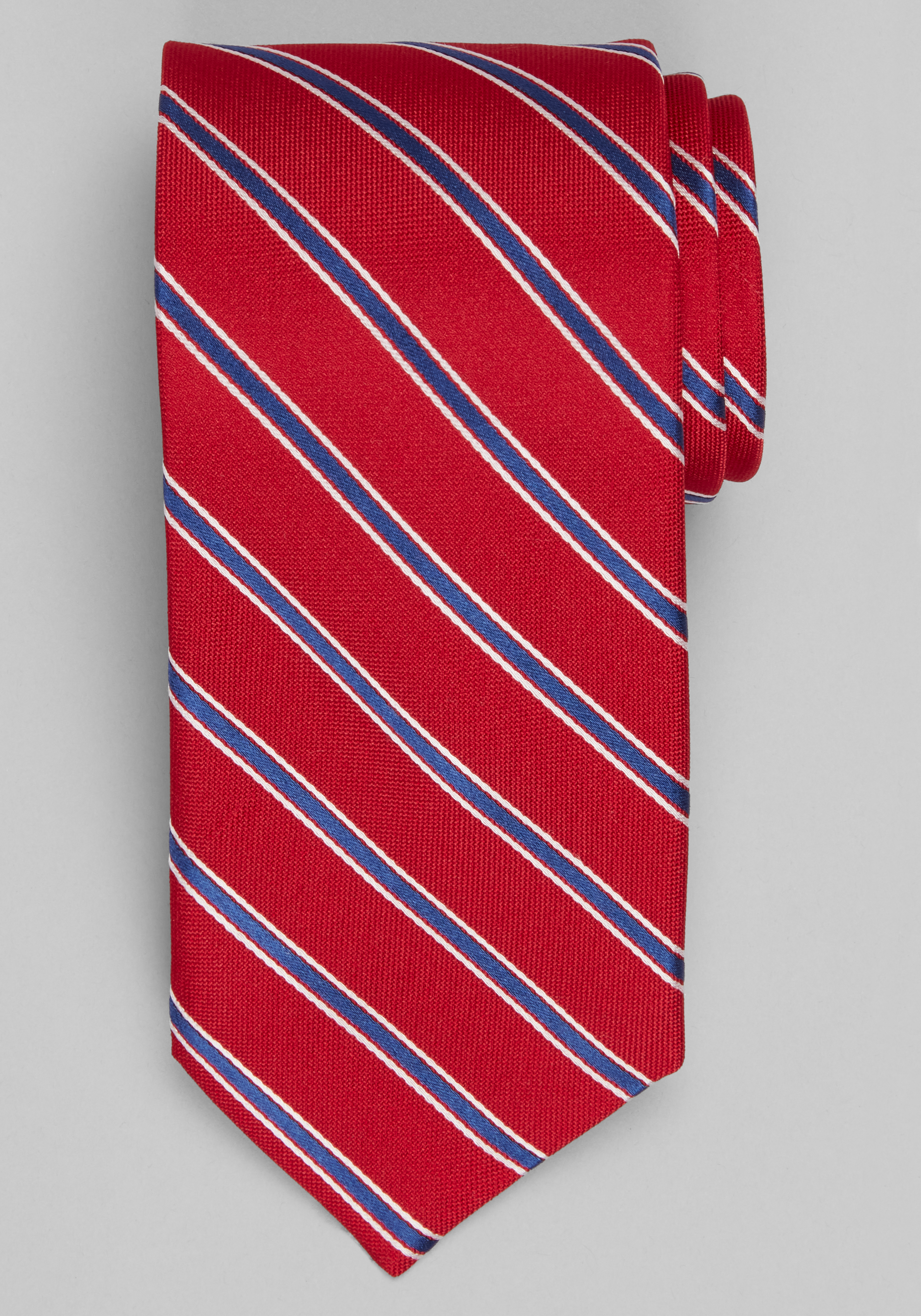Men's New!, Jos. A. Bank Oxford Satin Stripe Tie - Jos A Bank