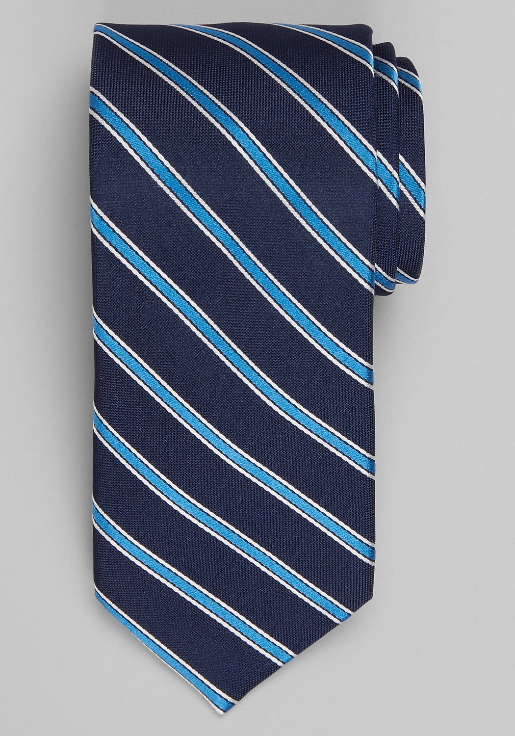 Jos. A. Bank Oxford Satin Stripe Tie CLEARANCE