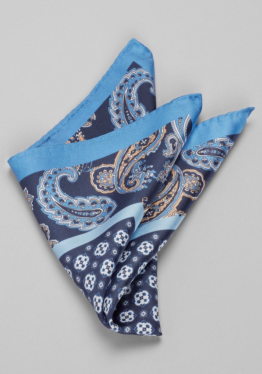 Jos. A. Bank Paisley Medallion Pocket Square