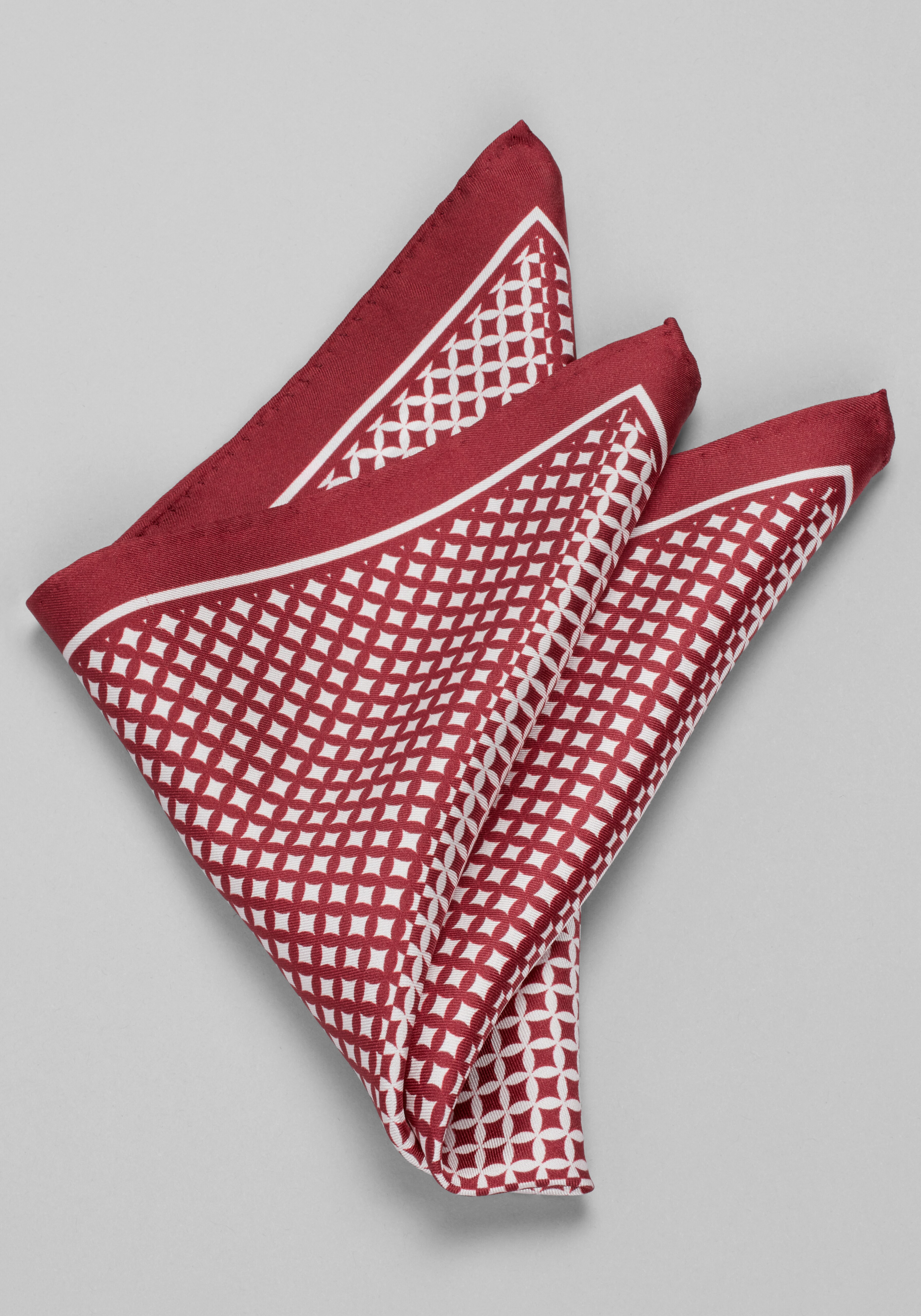 Jos. A. Bank Geo 4-Print Pocket Square