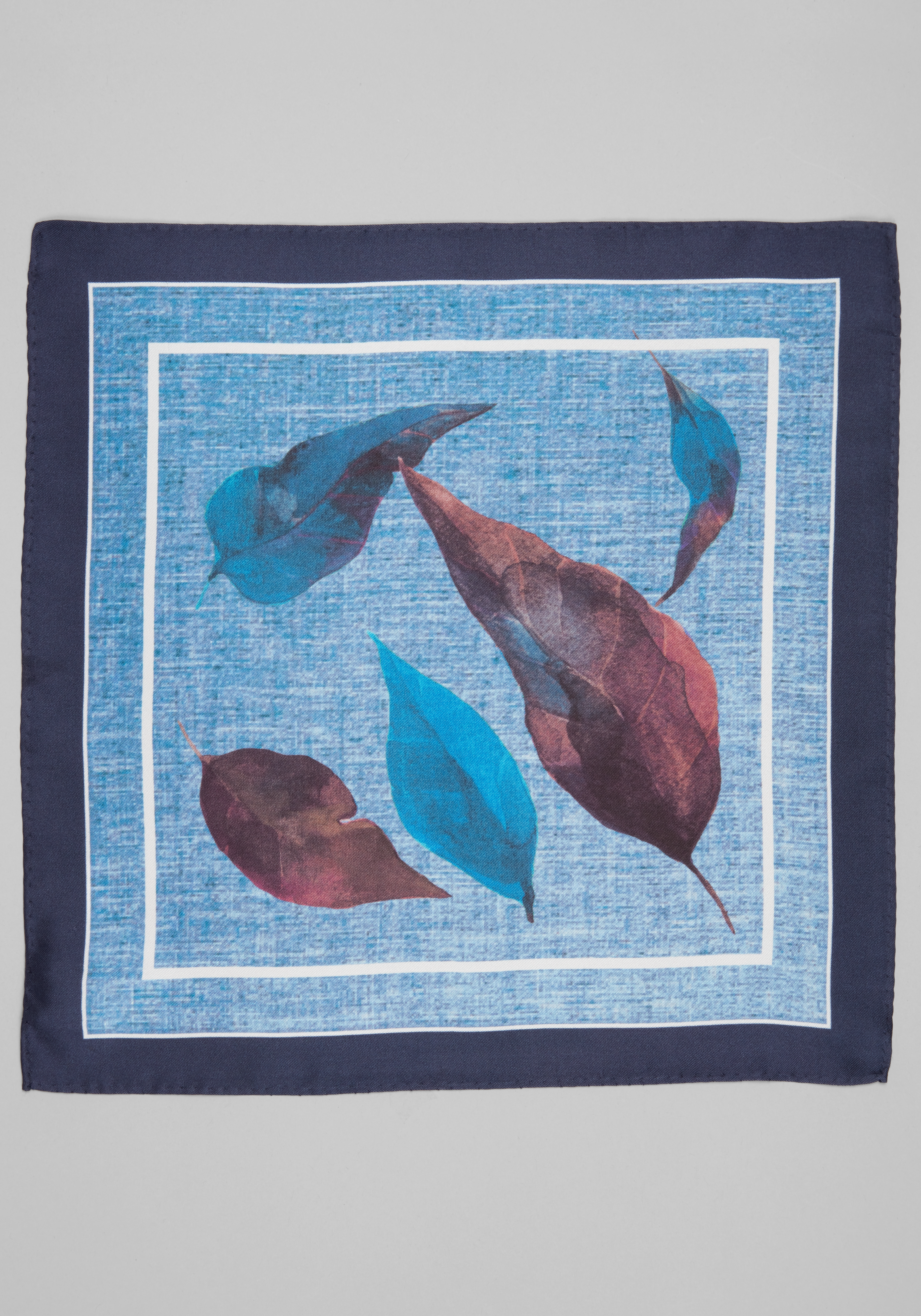 Jos. A. Bank Leaf Pattern Pocket Square