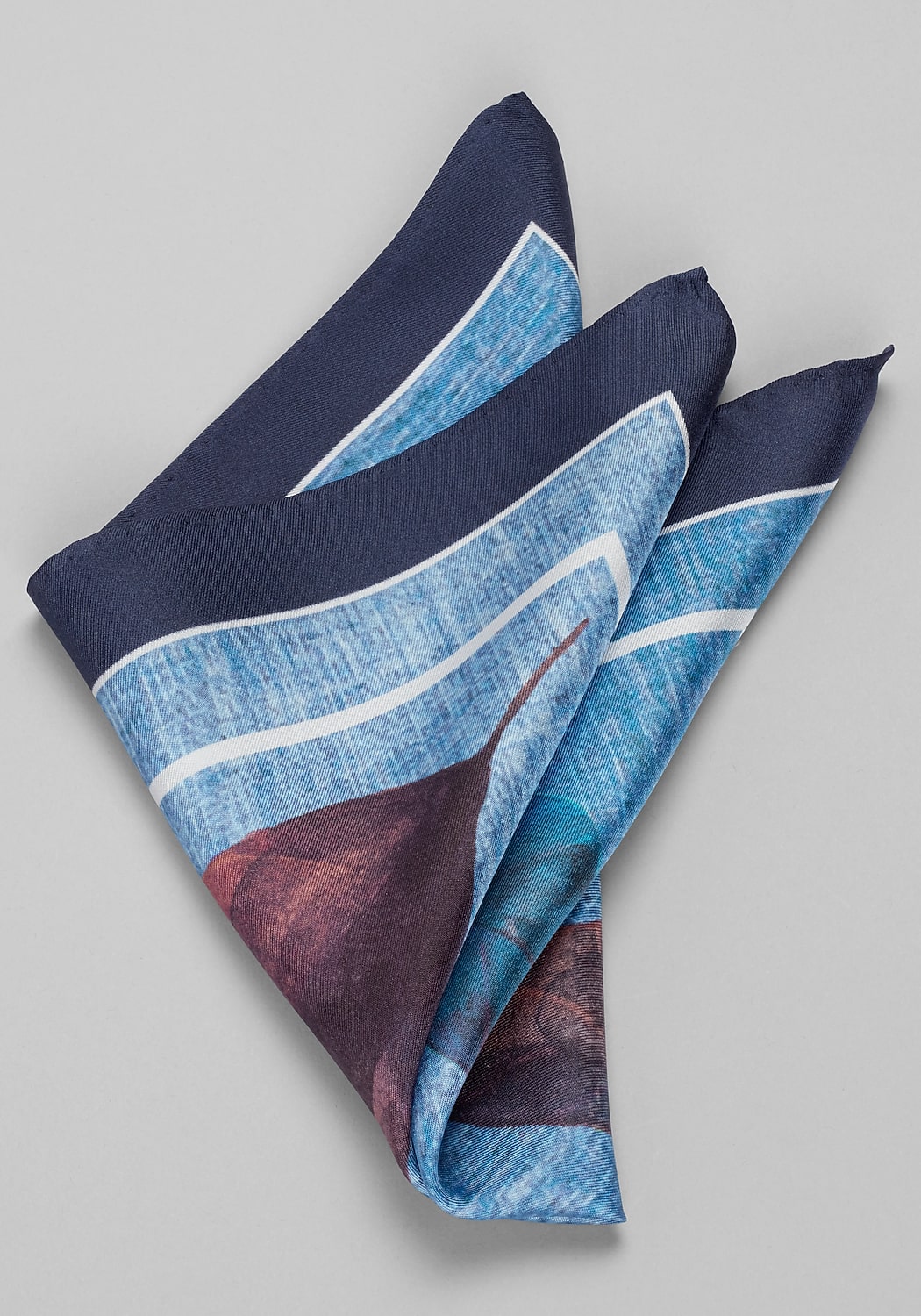 Jos. A. Bank Leaf Pattern Pocket Square