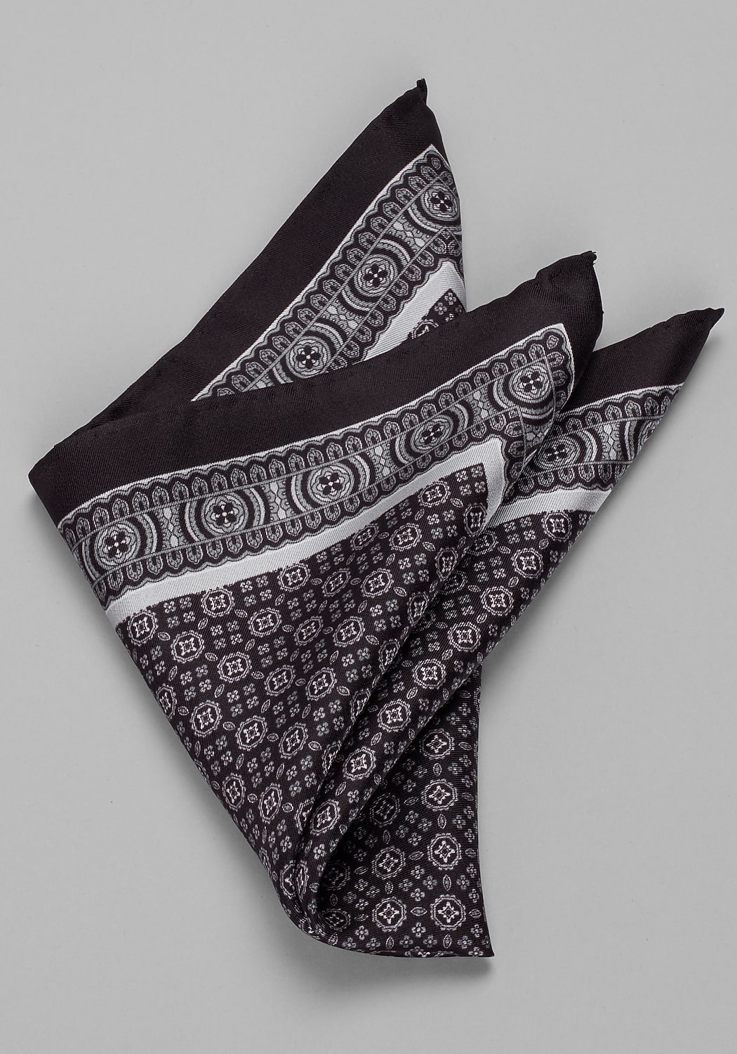 Jos. A. Bank Mixed Medallion Pocket Square