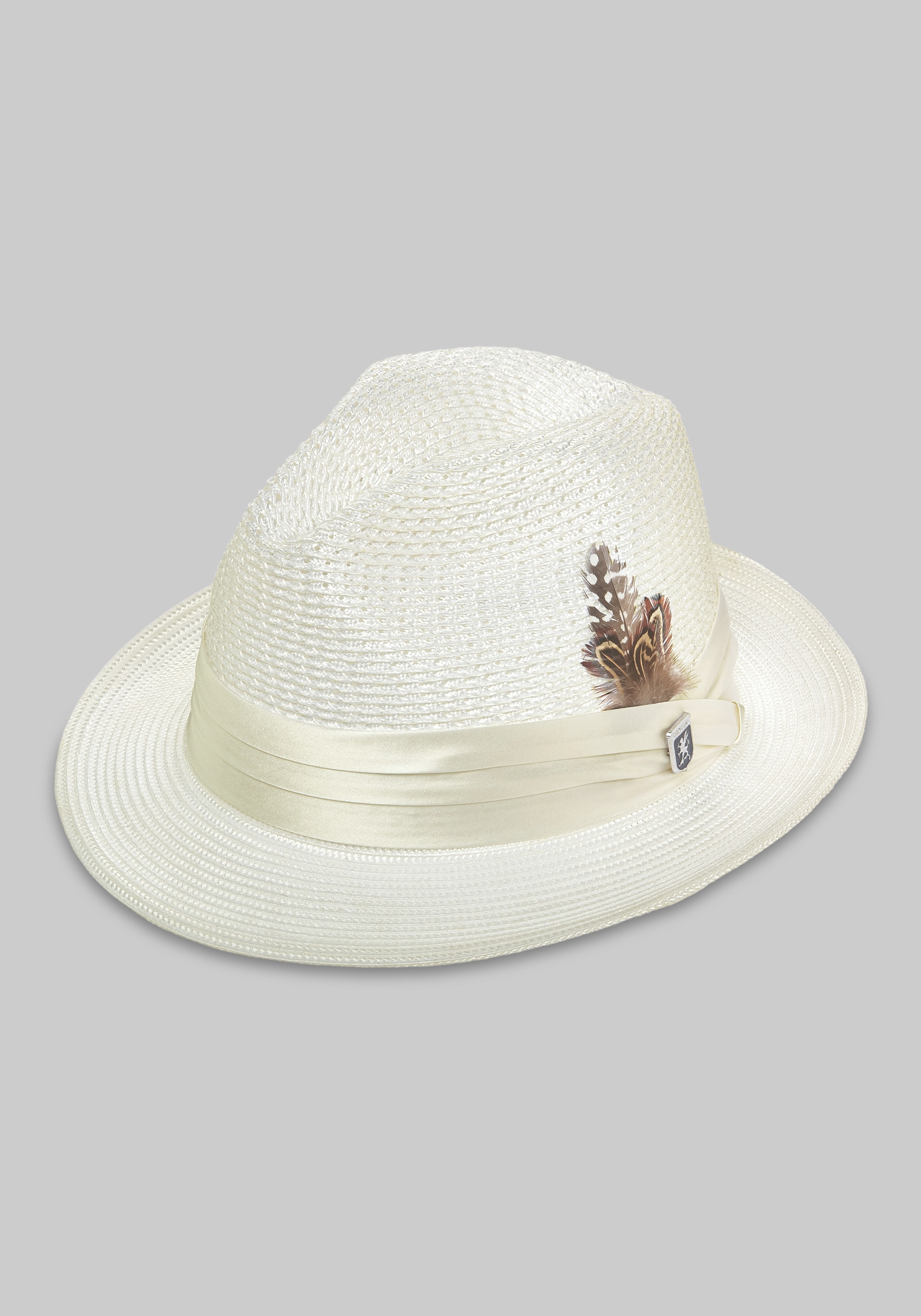 Men's Accessories, Stacy Adams Vented Braided Fedora - Jos A Bank