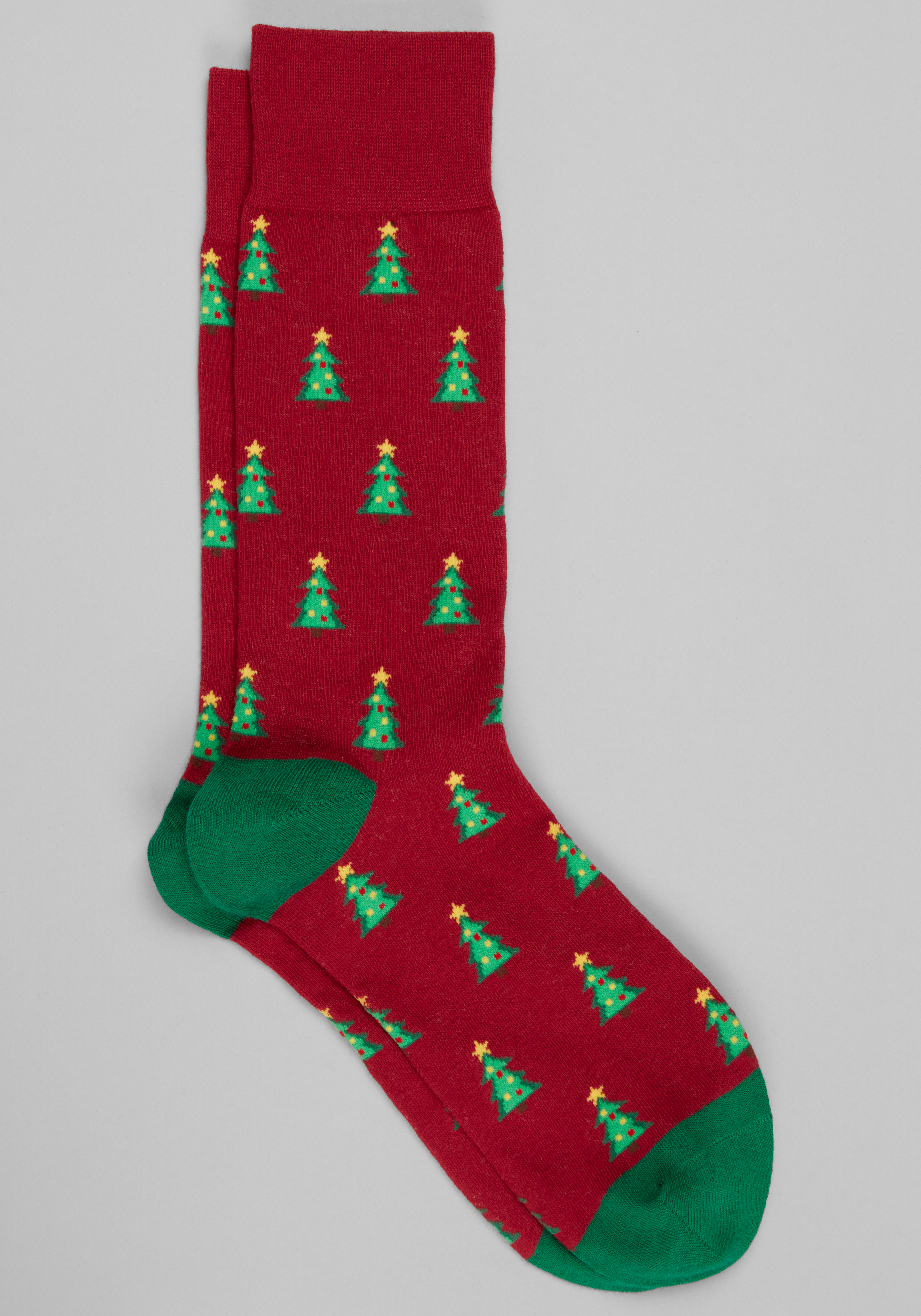 Men's Accessories, Jos. A. Bank Christmas Tree Socks - Jos A Bank