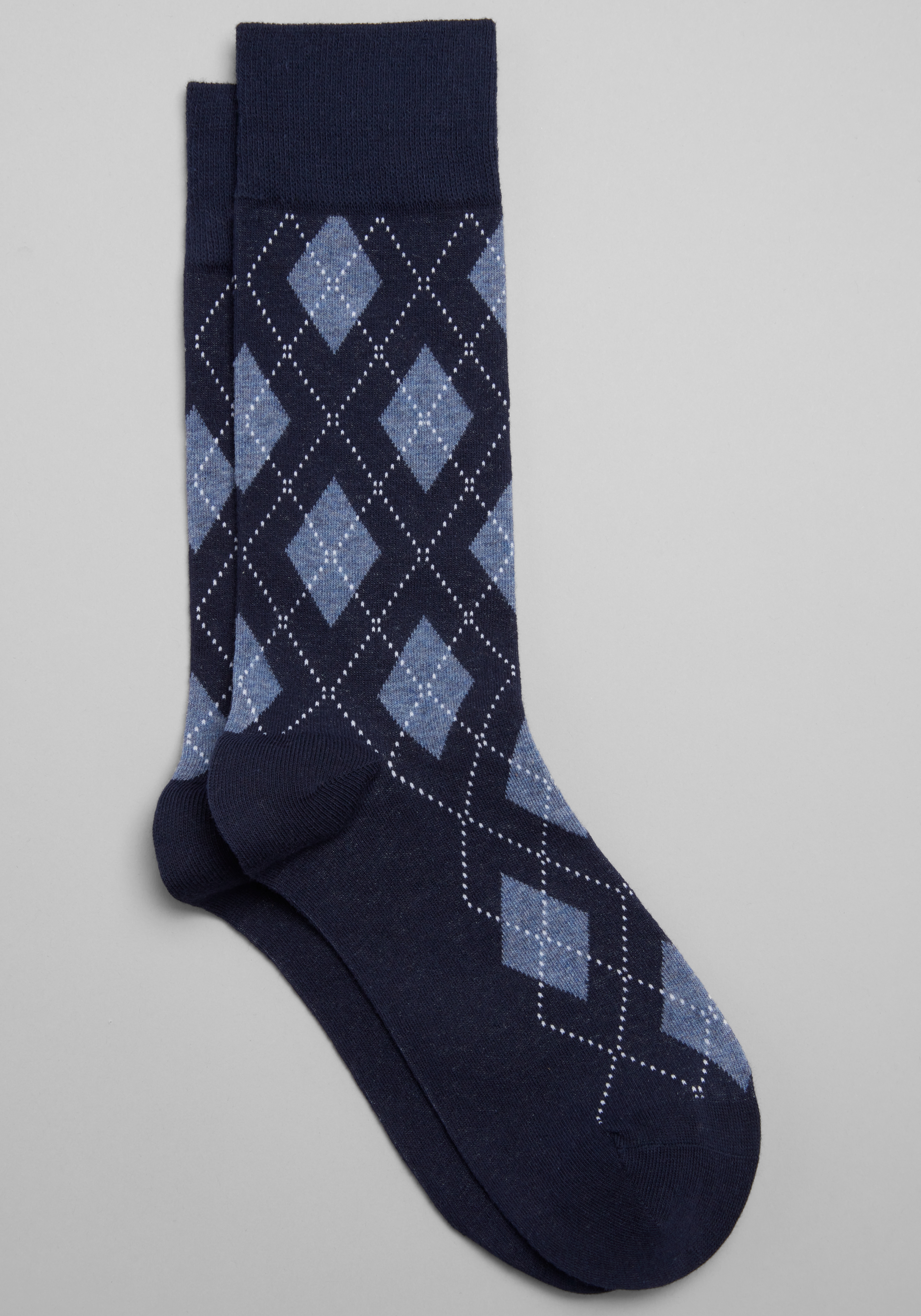 Men's Accessories, Jos. A. Bank Classic Argyle Socks - King Size - Jos A Bank