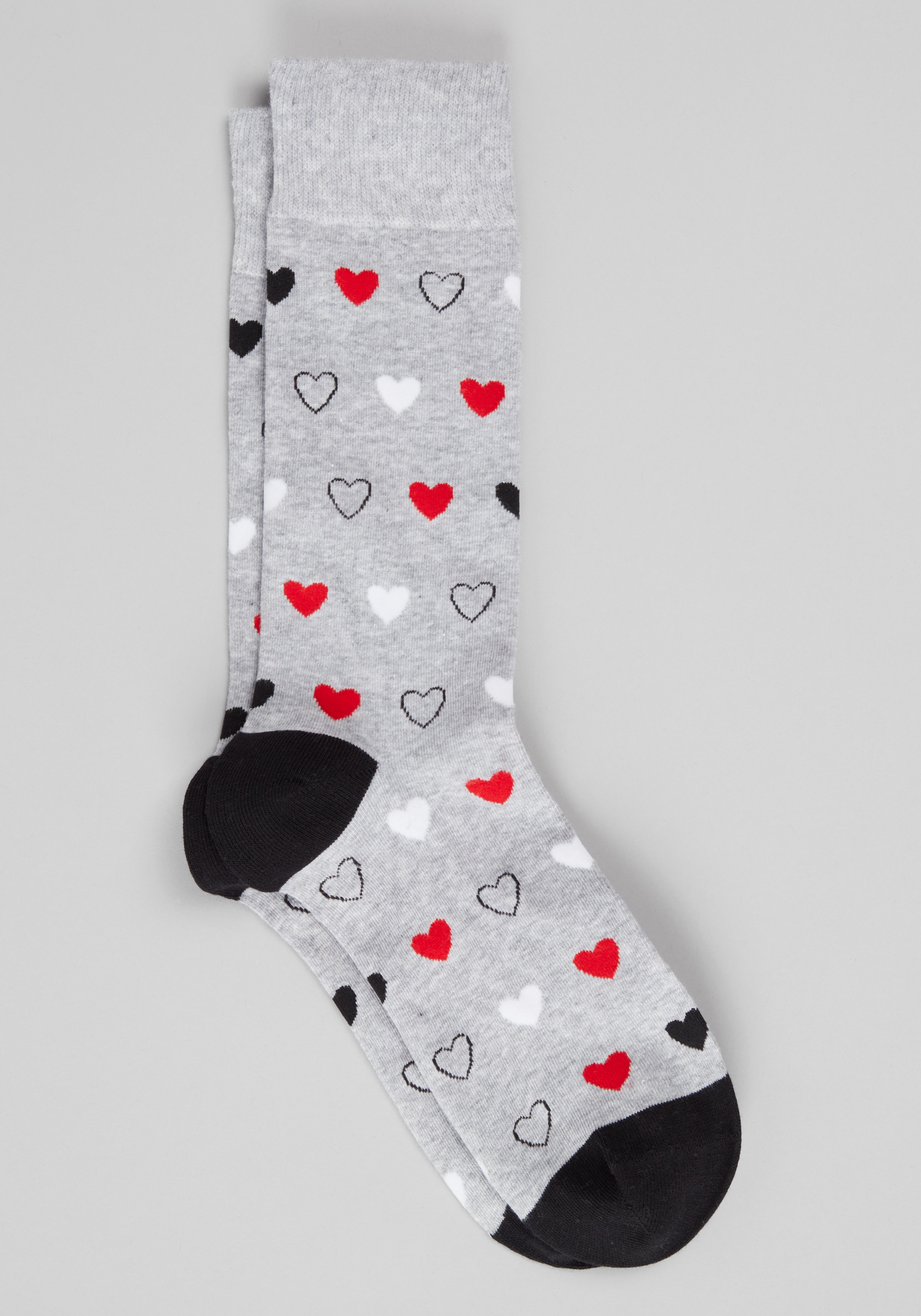 Men's Accessories, Jos. A. Bank Heart Socks - Jos A Bank
