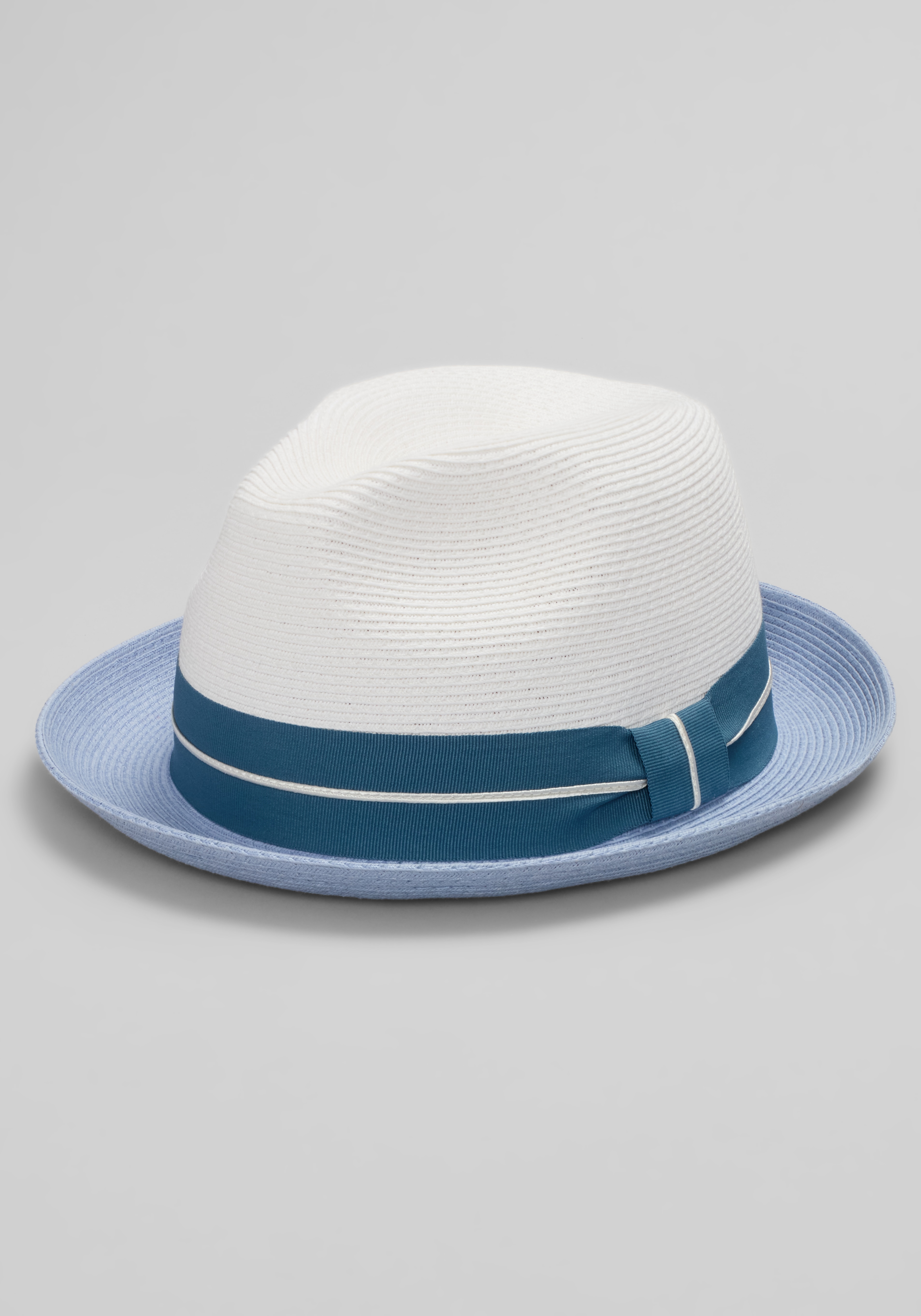 Men's Accessories, Jos. A. Bank Two-Tone Fedora - Jos A Bank