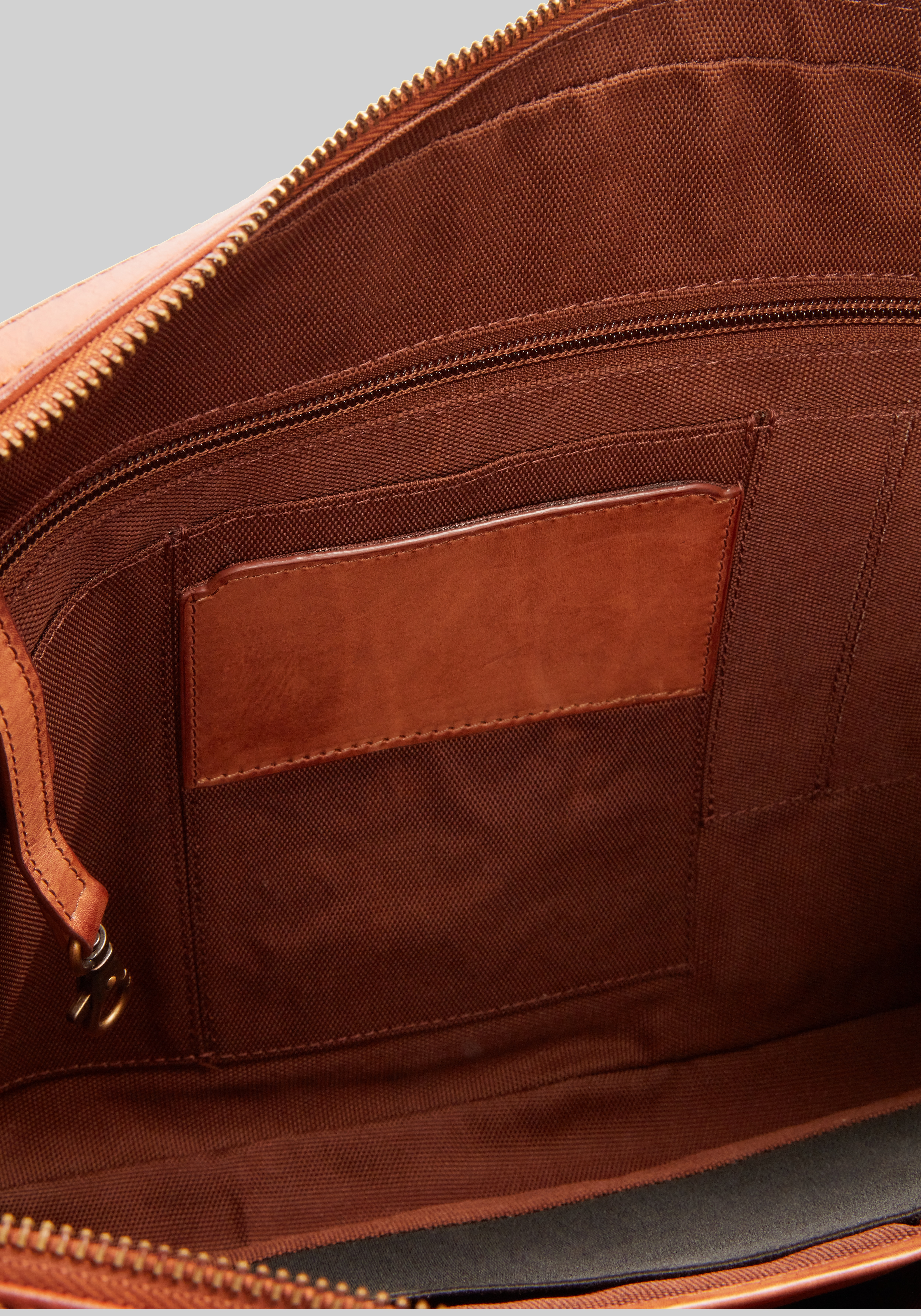 Jos. A. Bank Burnished Leather Briefcase