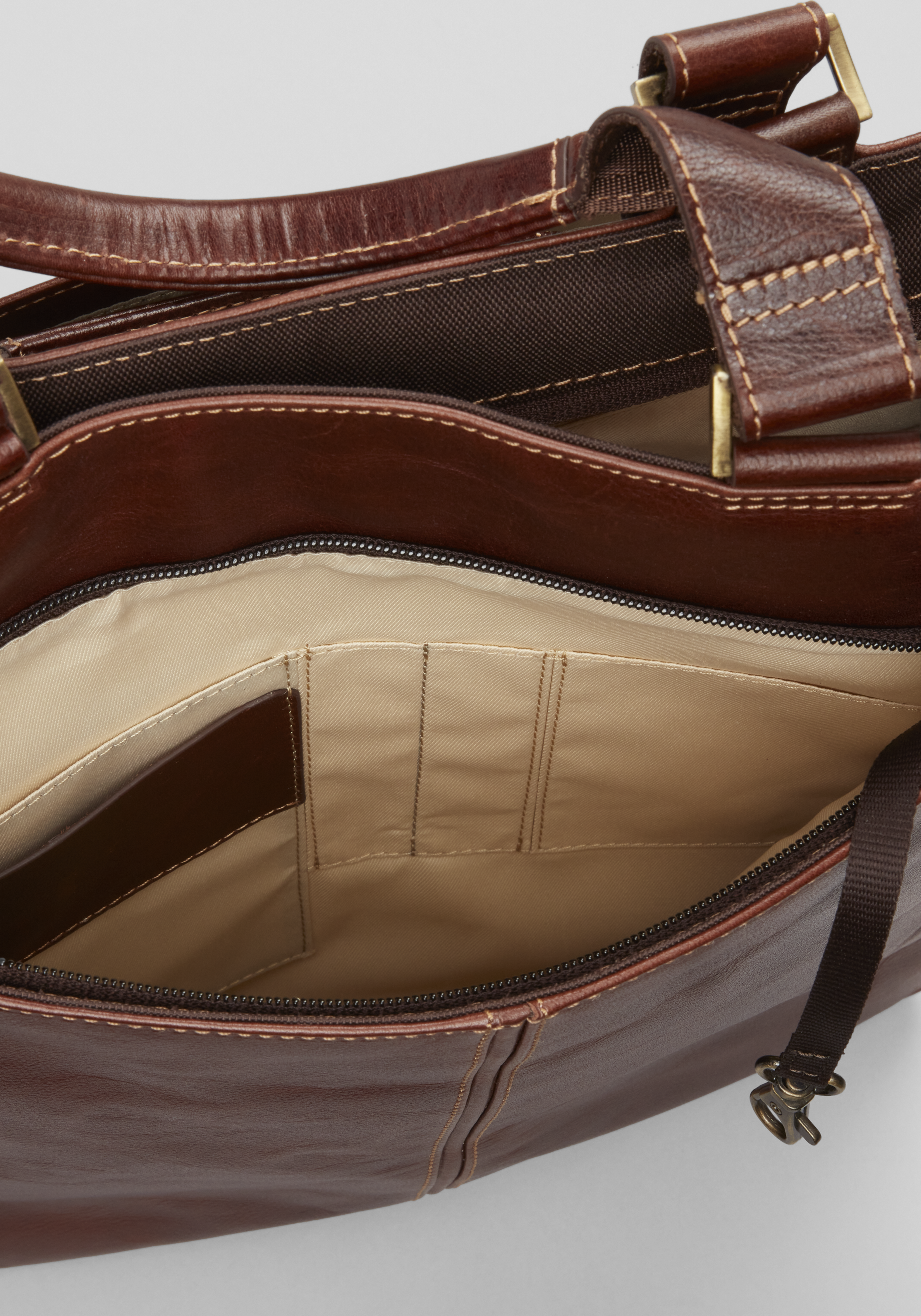 Jos. A. Bank North South Leather Tote