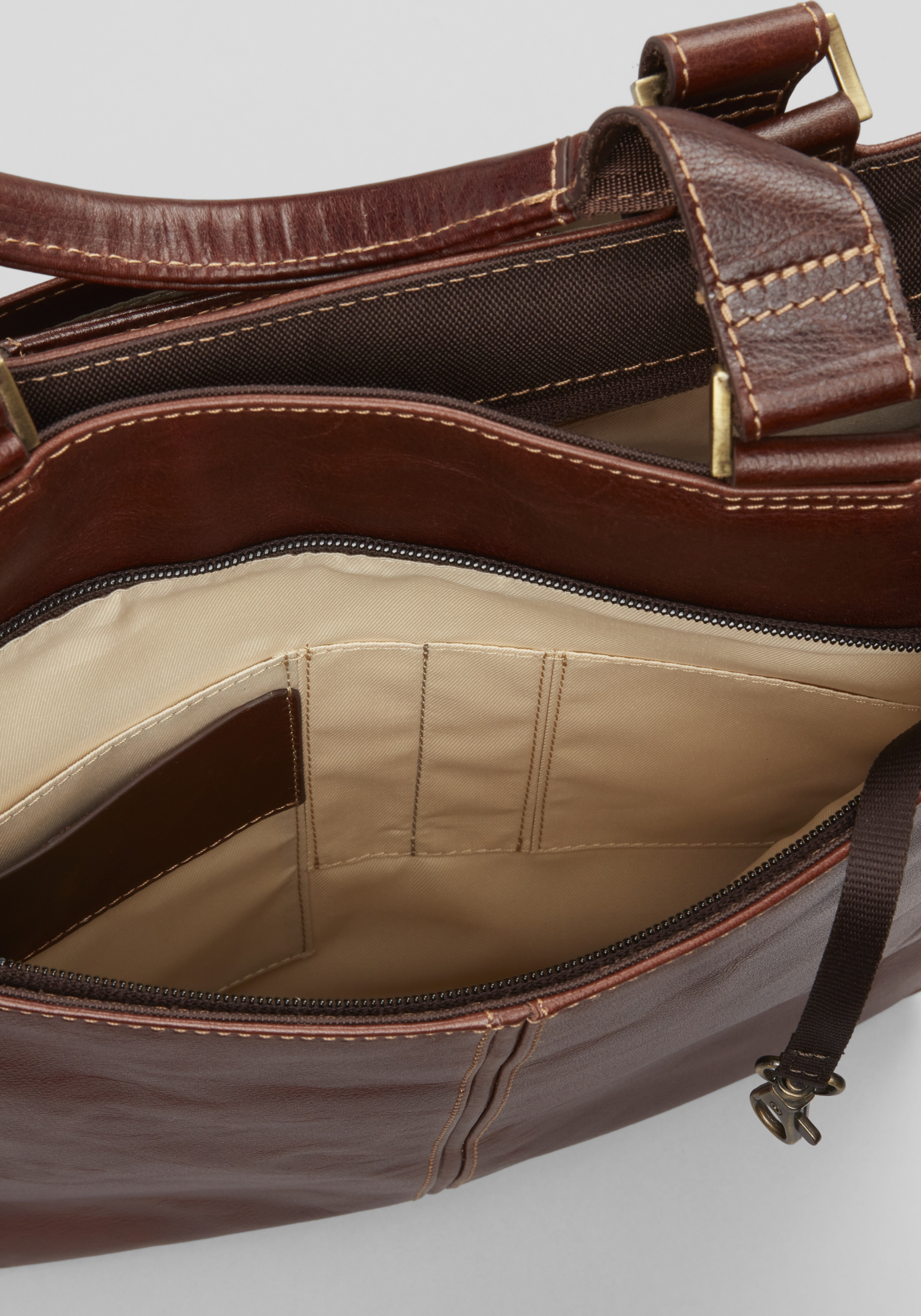 Jos. A. Bank North South Leather Tote