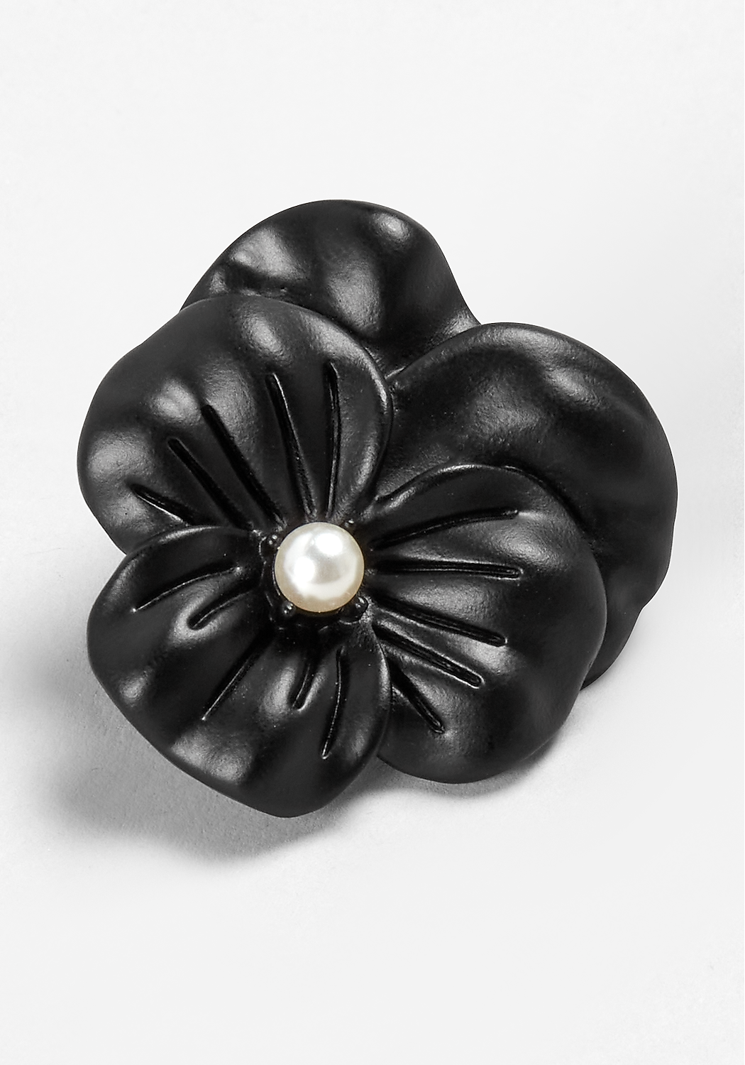 Joseph Abboud Flower with Pearl Lapel Pin
