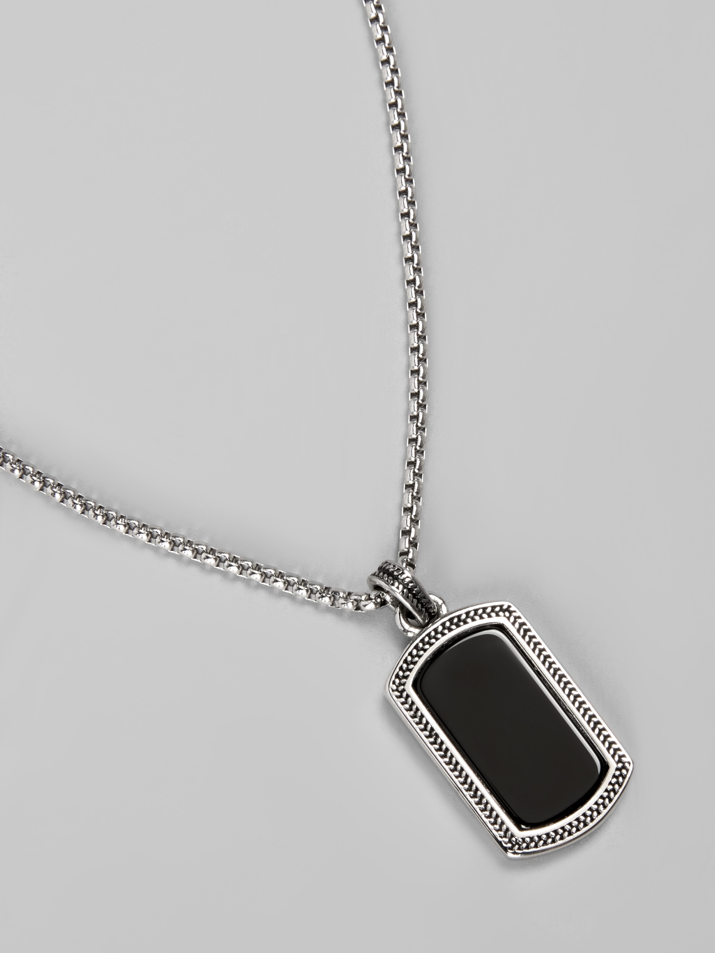 Men's Accessories, Jos. A. Bank Stone Pendant - Jos A Bank