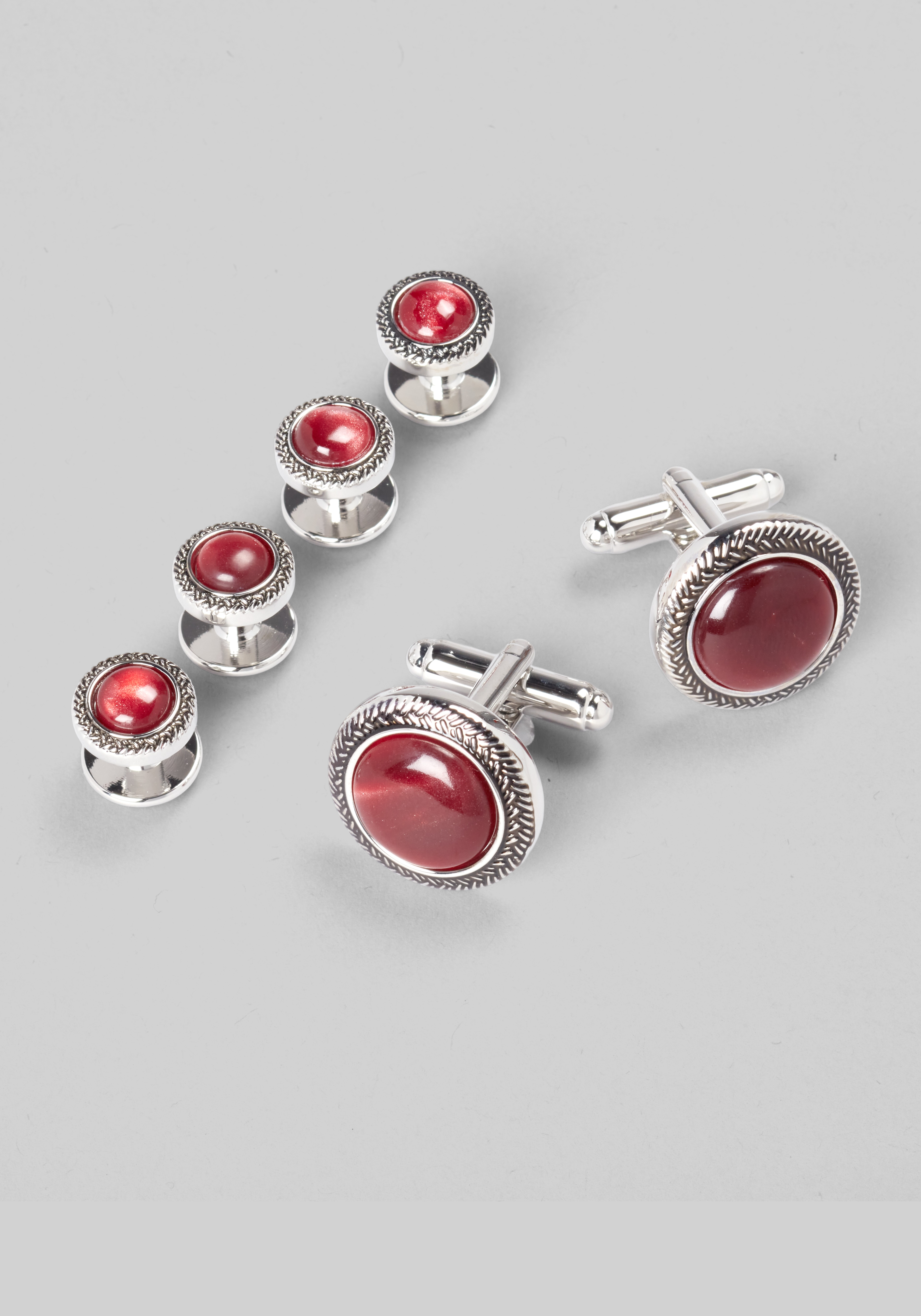 Jos. A. Bank Antique Braided Cufflink & Stud Set