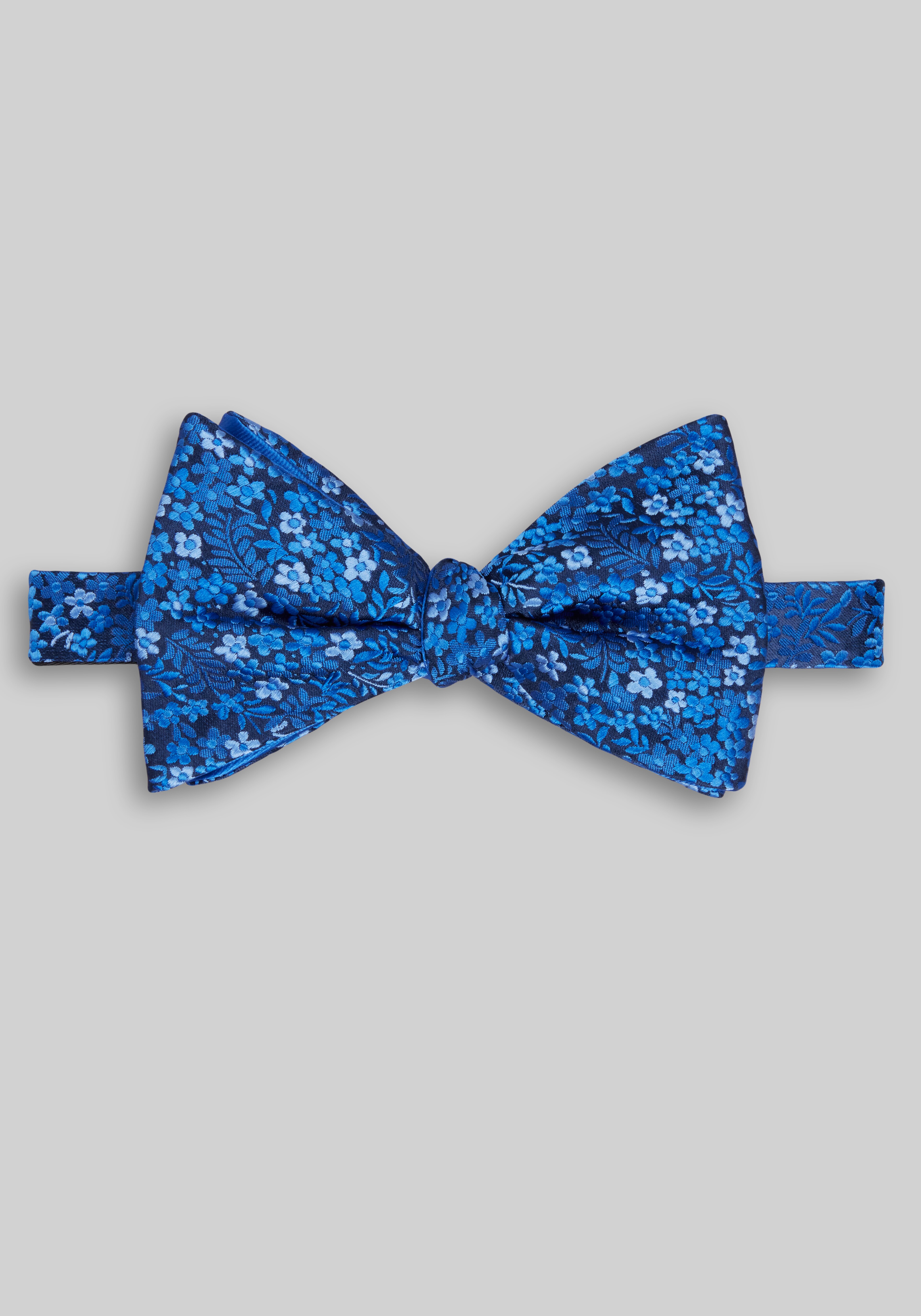Jos. A. Bank Floral Double Layer Soft Knot Pre-Tied Bow Tie CLEARANCE