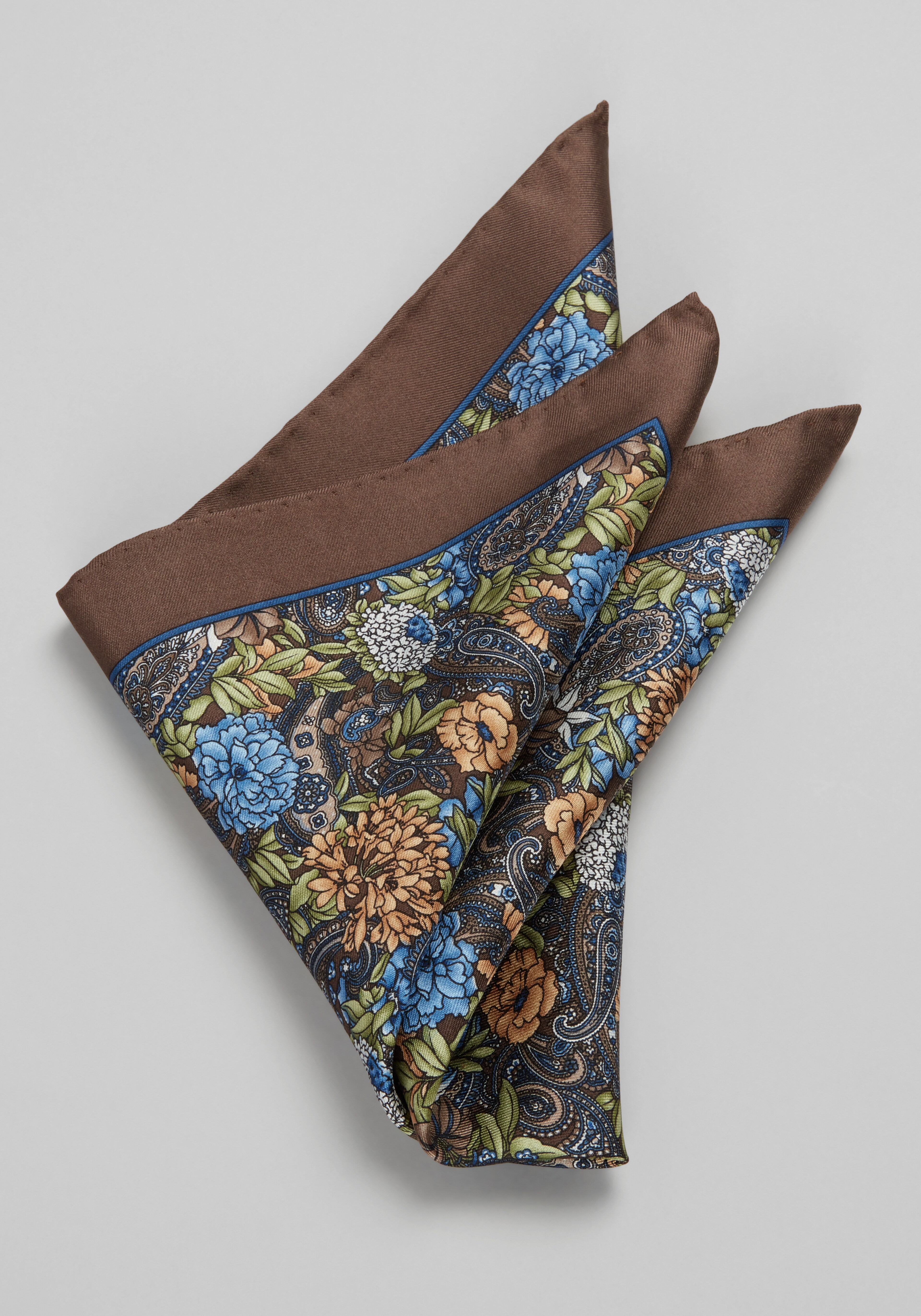 Jos. A. Bank Crowded Floral Pocket Square