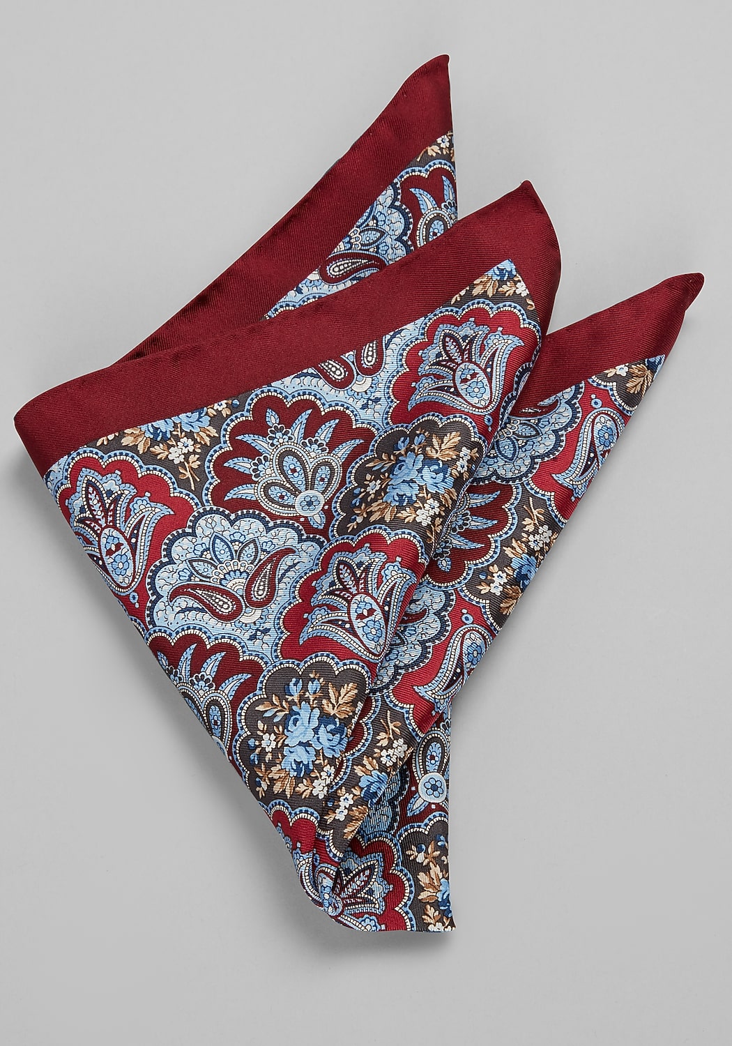 Jos. A. Bank Floral Paisley Pocket Square
