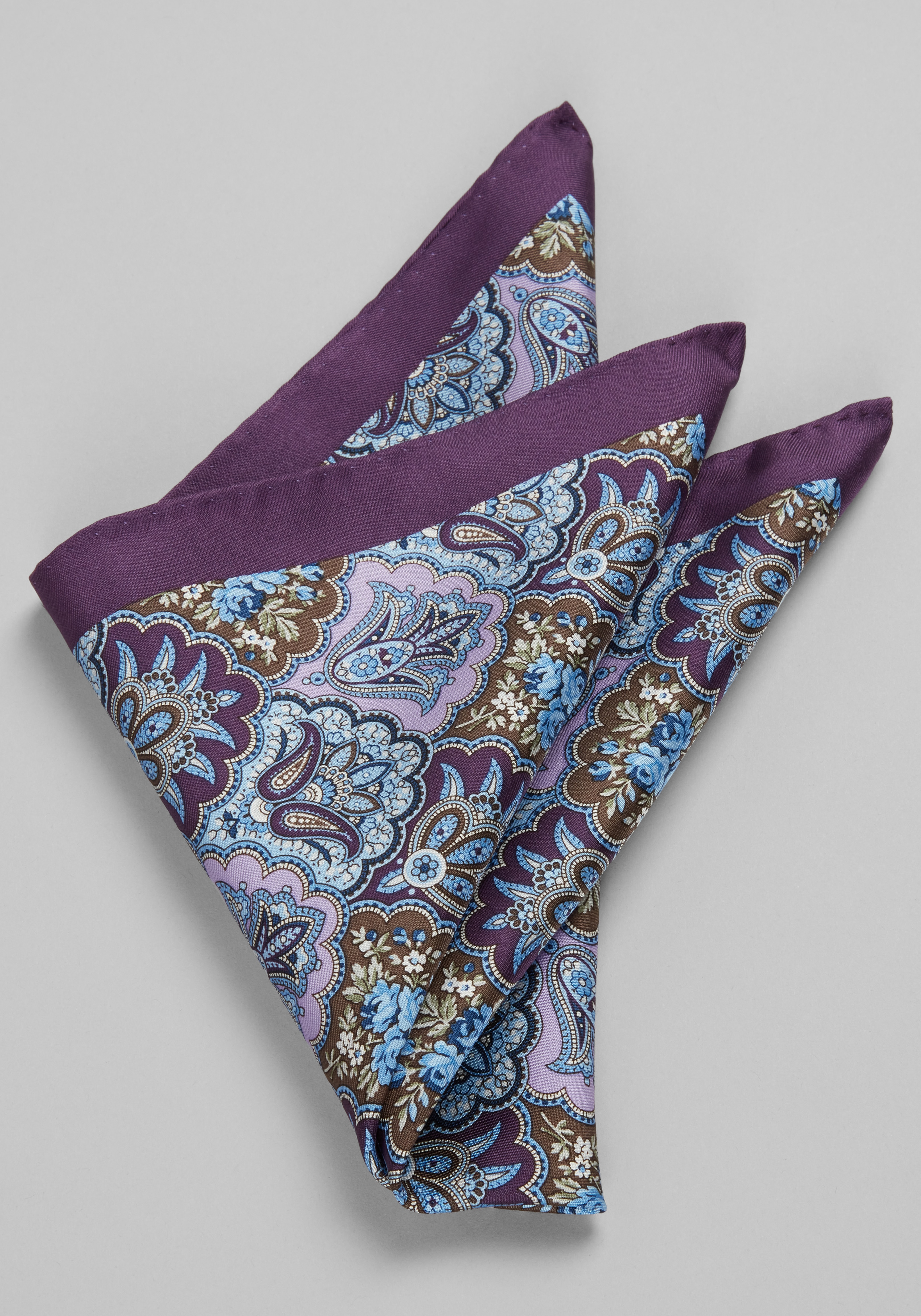 Jos. A. Bank Floral Paisley Pocket Square