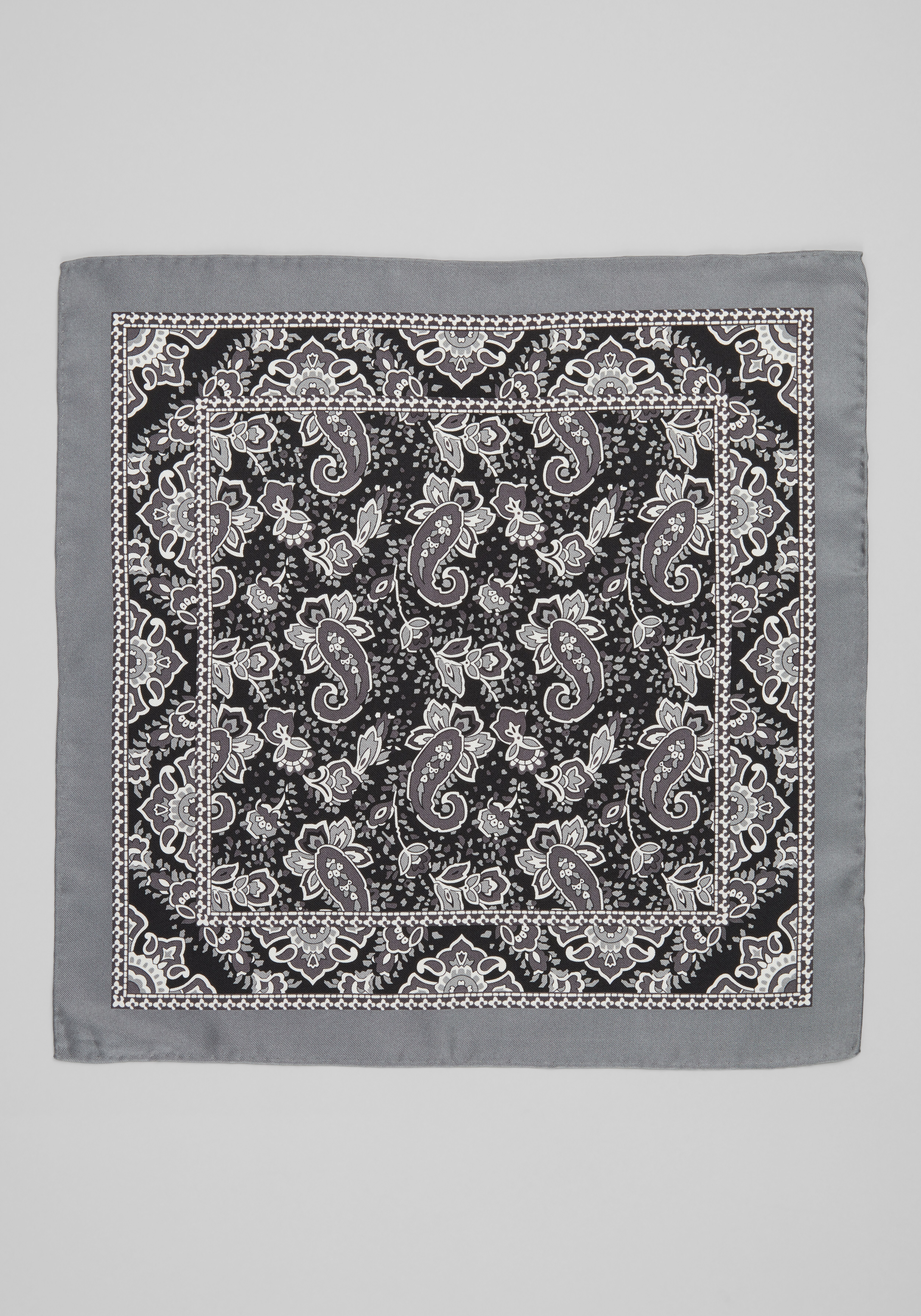 Jos. A. Bank Abstract Paisley Pocket Square