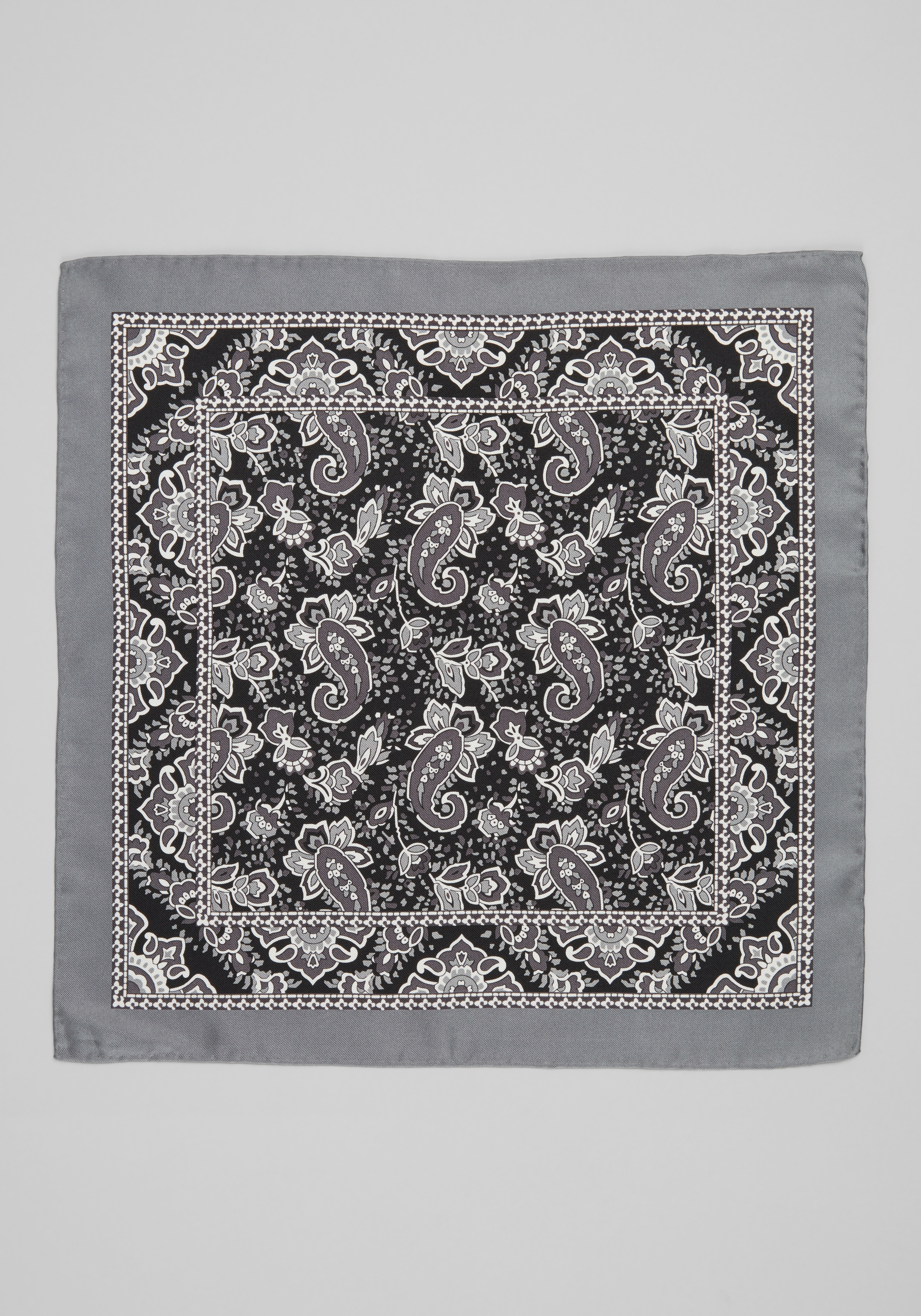 Jos. A. Bank Abstract Paisley Pocket Square