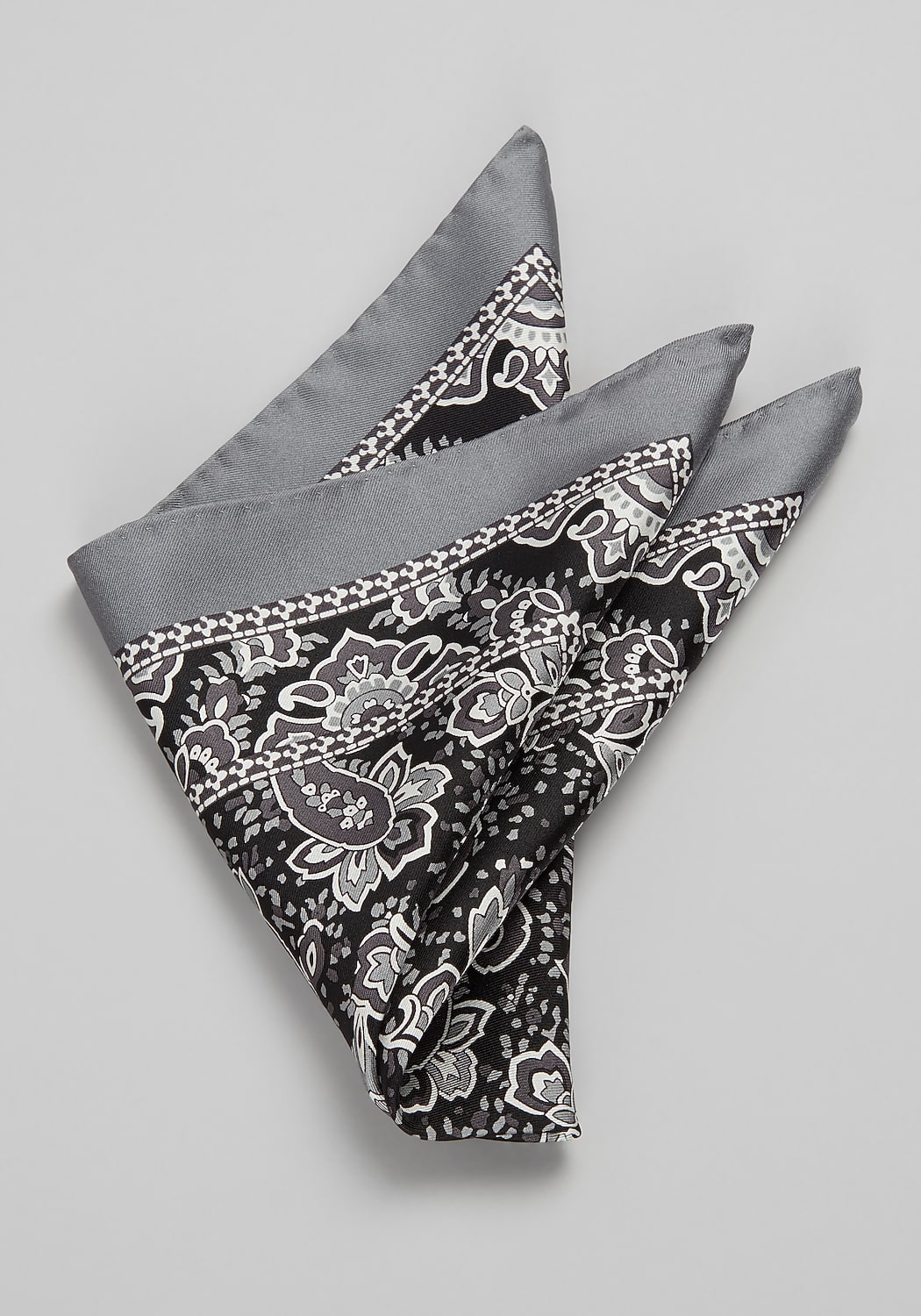 Jos. A. Bank Abstract Paisley Pocket Square