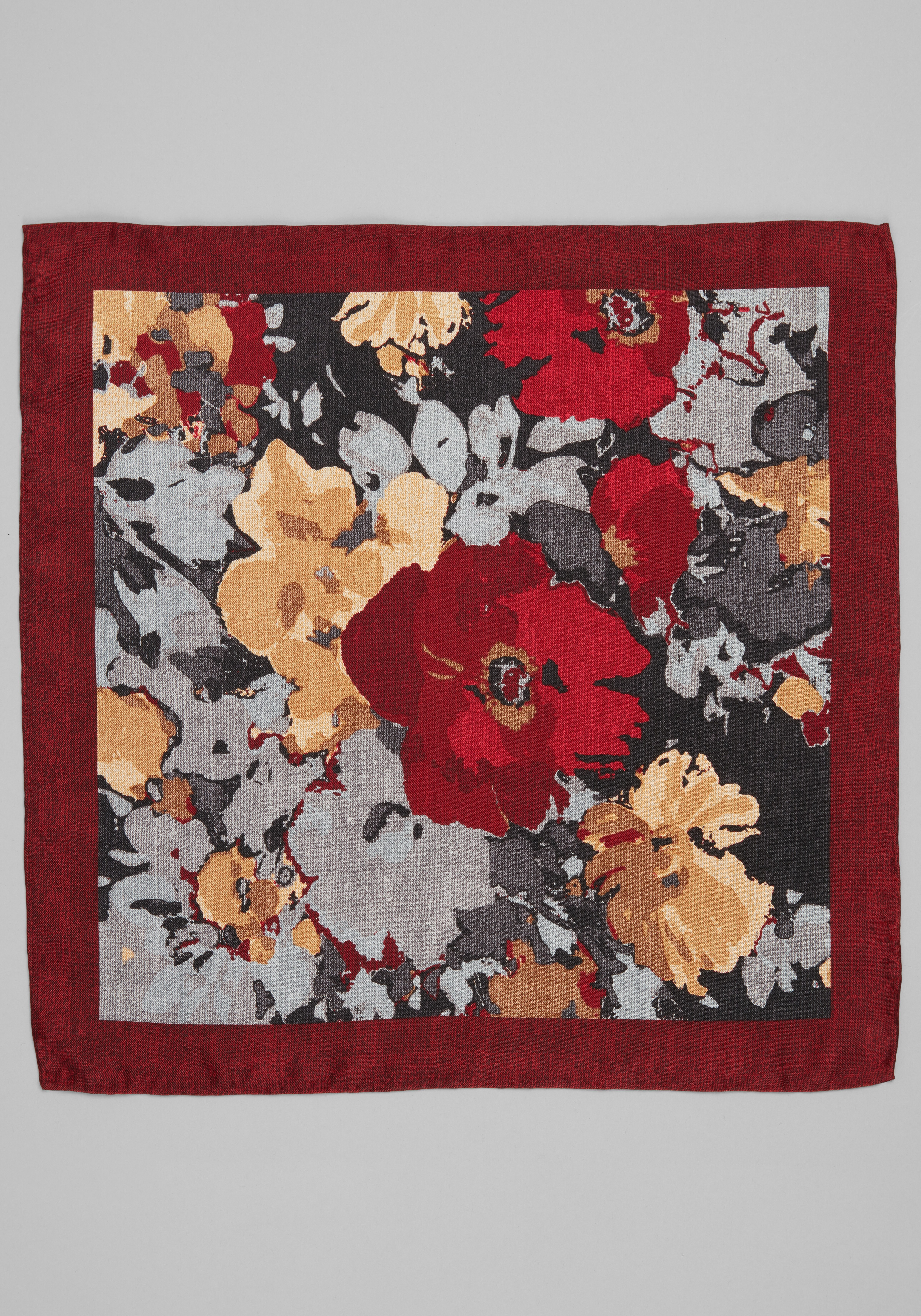 Jos. A. Bank Blurred Floral Pocket Square