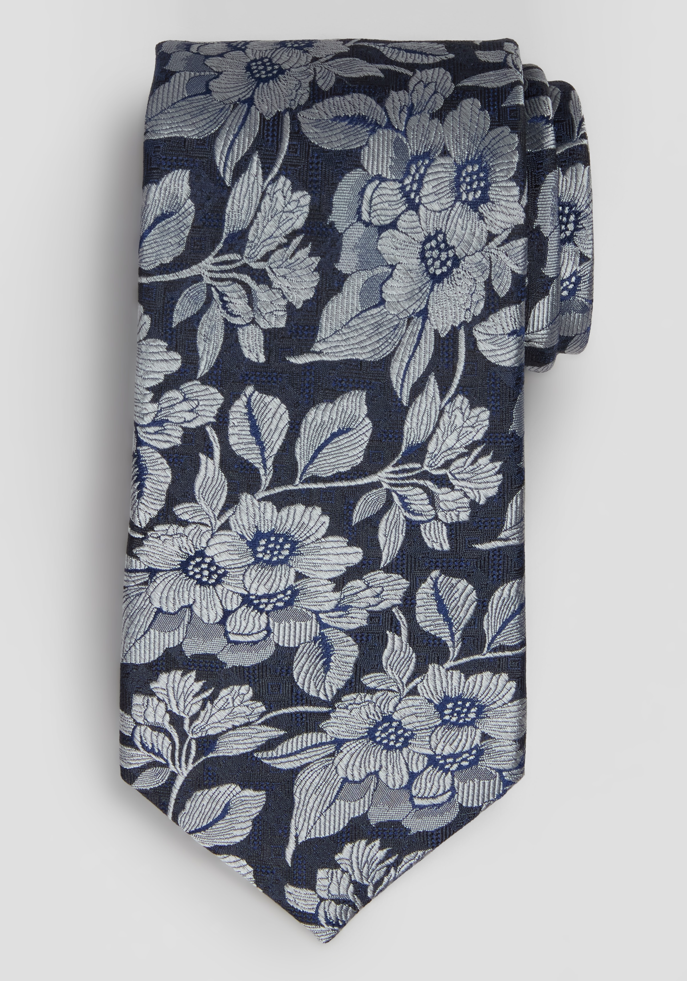 Men's Accessories, Reserve Collection Textured Floral Tie - Jos A Bank