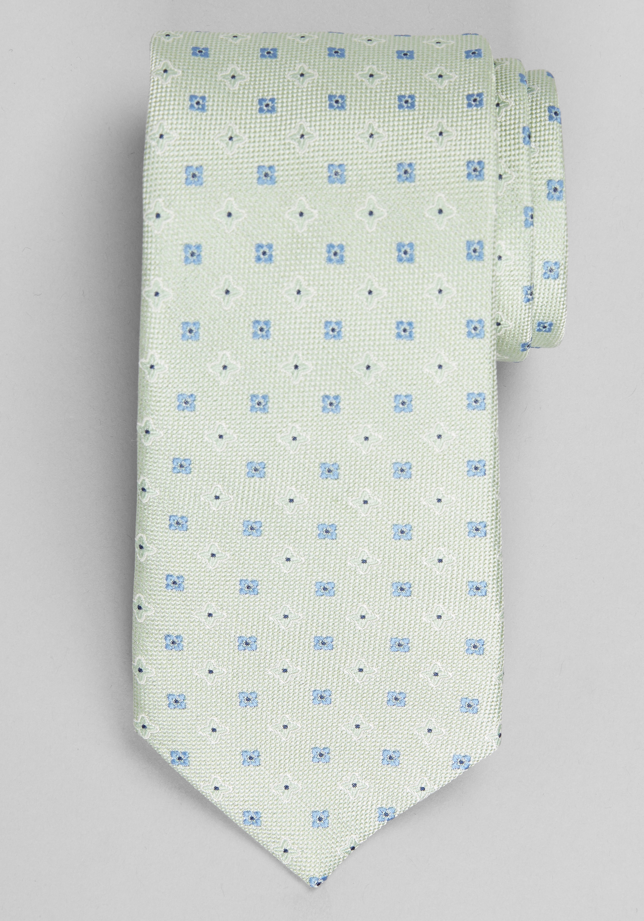 Men's FLYOUT_CATEGORY, Reserve Collection Weathered Oxford Floral Tie - Long - Jos A Bank