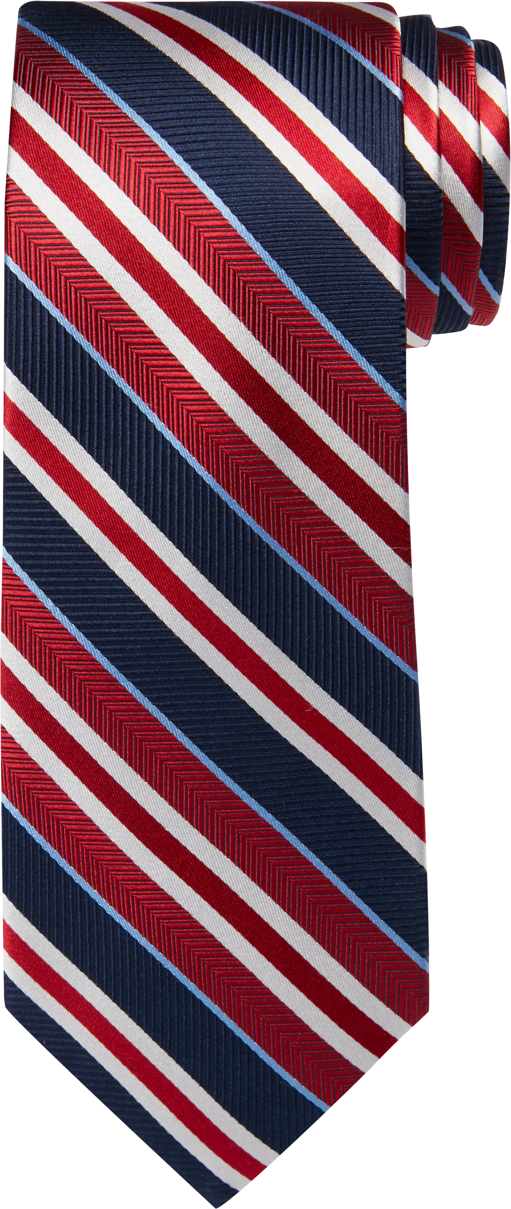 Traveler Collection Stripe Tie - Traveler Ties | Jos A Bank