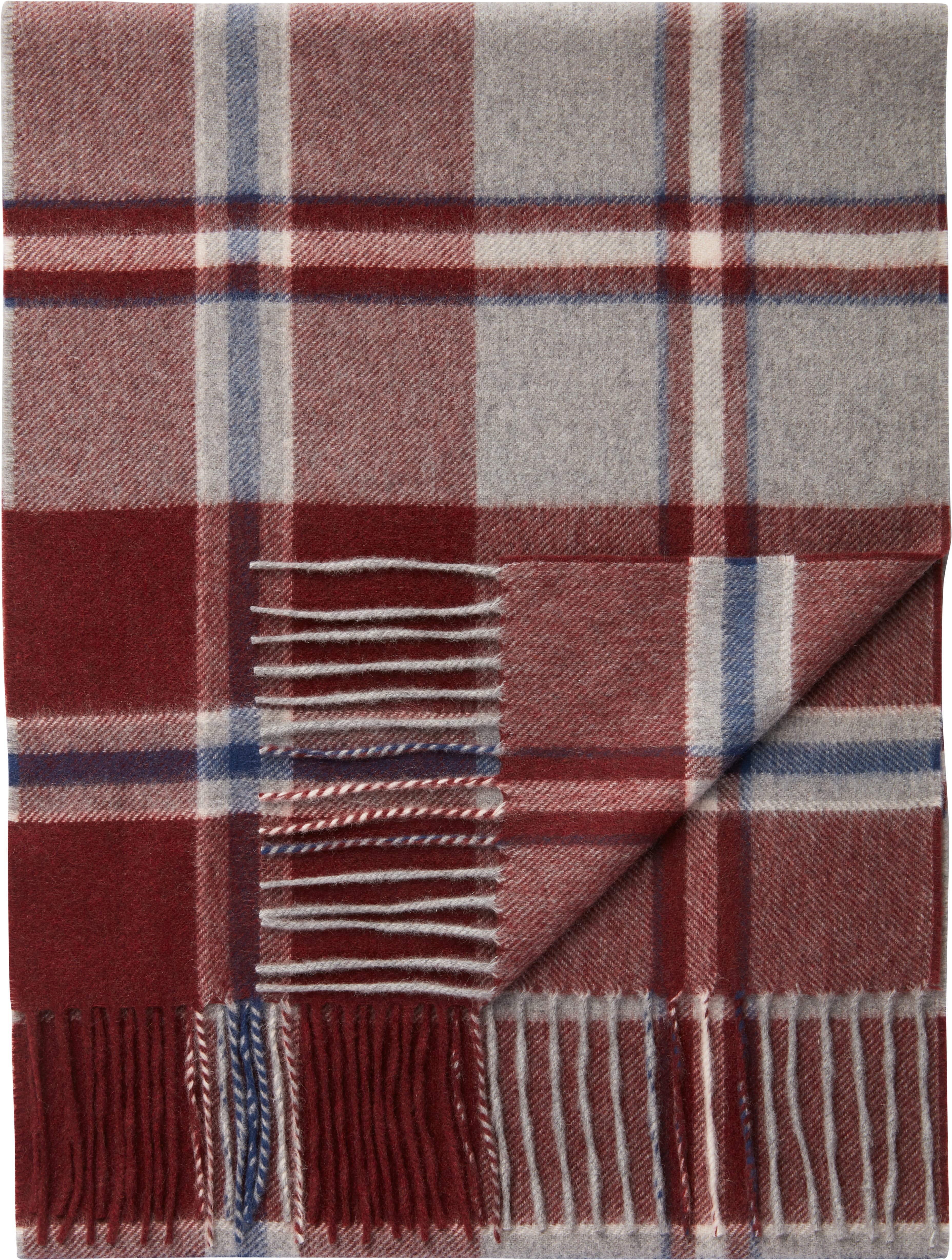 Bank Plaid Cashmere Scarf CLEARANCE 