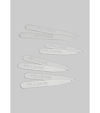 Jos A Bank Silvertone Metal Collar Stays All Accessories Jos A Bank
