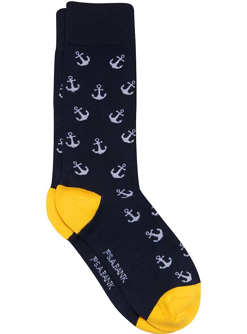 Jos. A. Bank Anchors Away Dress Socks, 1-Pair - Father's ...