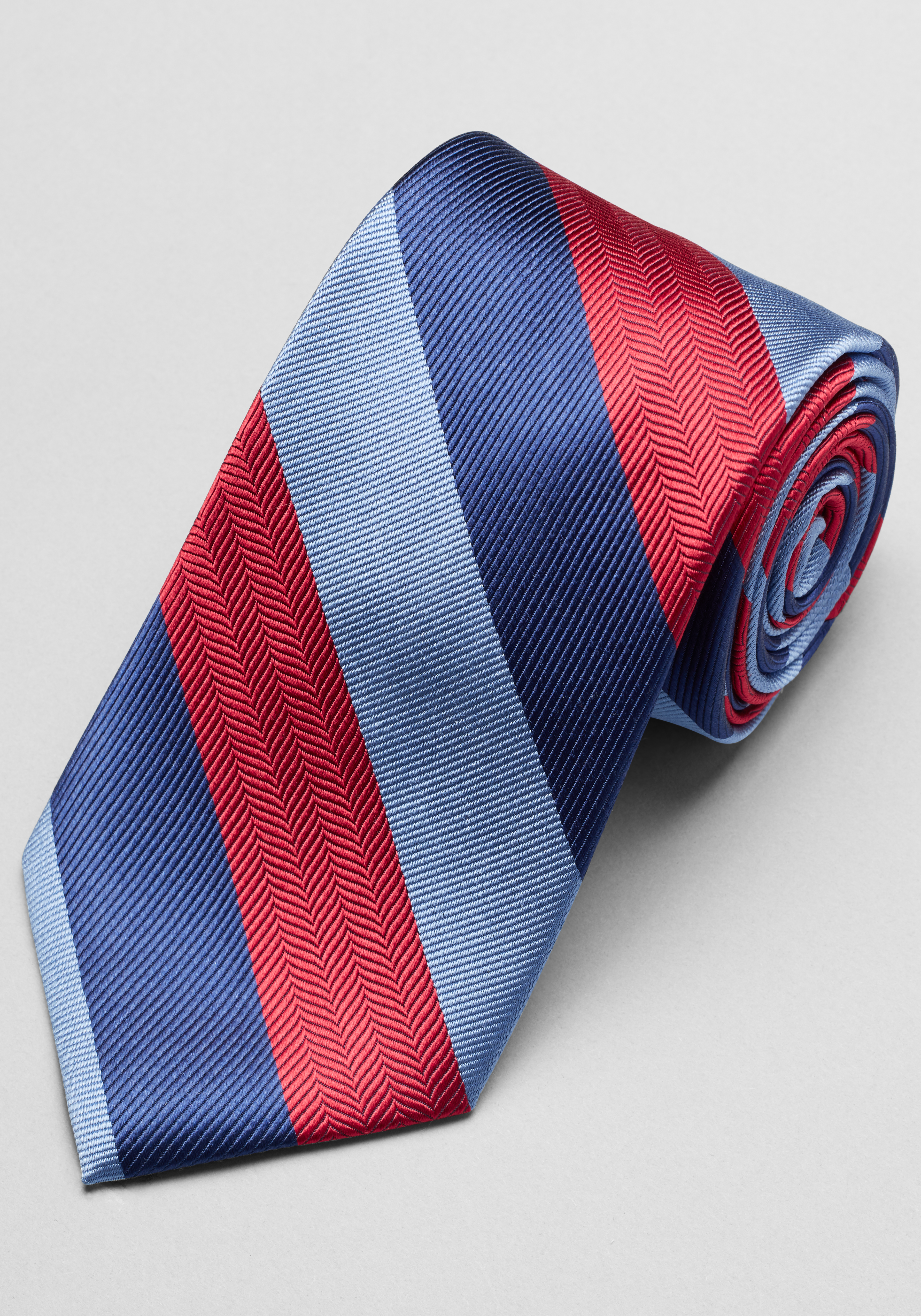 Traveler Collection Stripe Tie - Traveler Ties | Jos A Bank