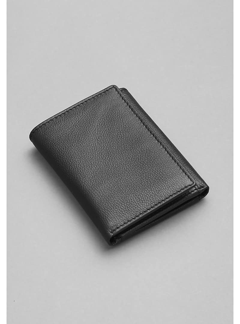 Jos. A. Bank Slim Tri-fold Leather Wallet - All Accessories | Jos A Bank