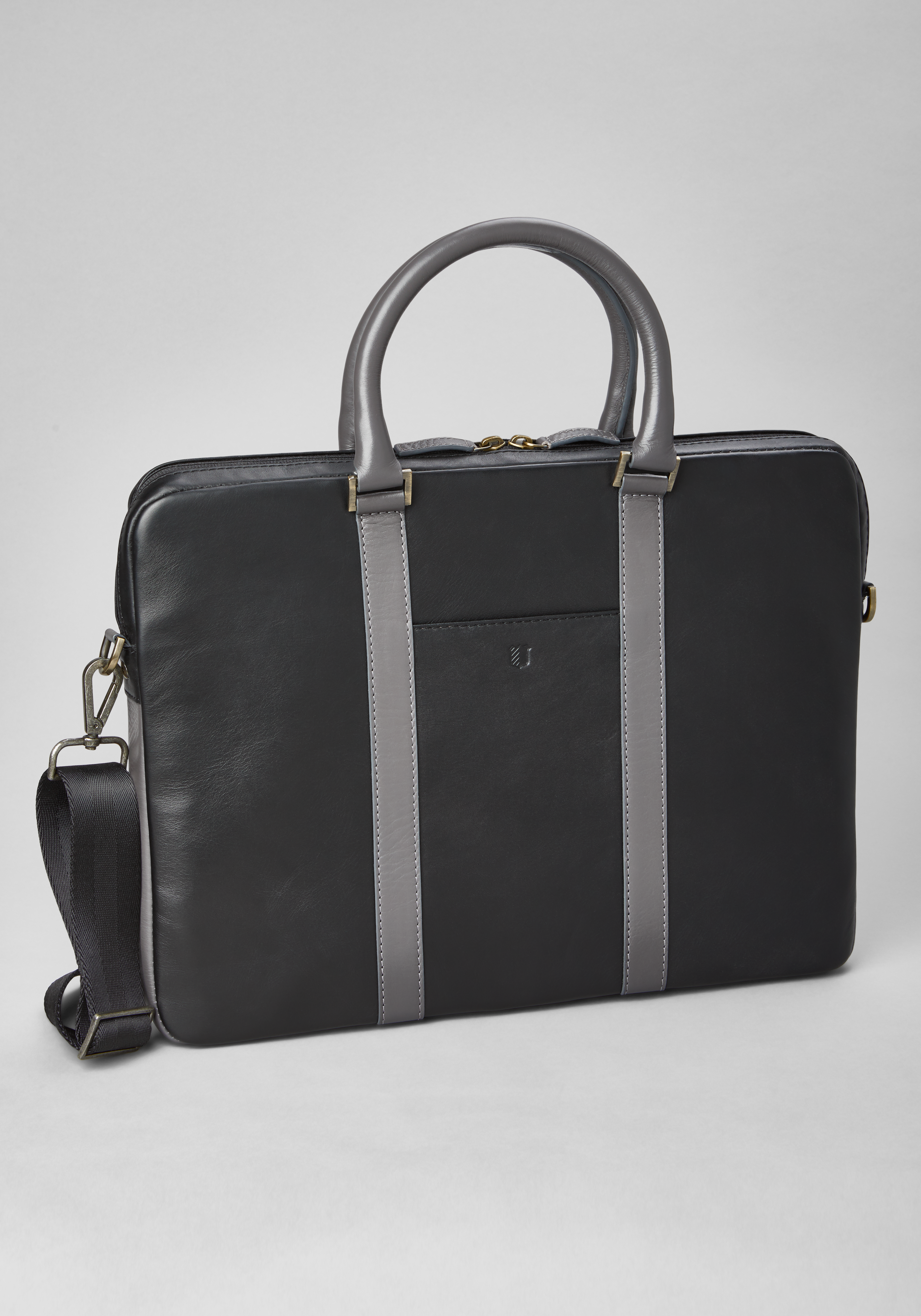 Jos. A. Bank Leather Soft Sided Briefcase CLEARANCE All Clearance
