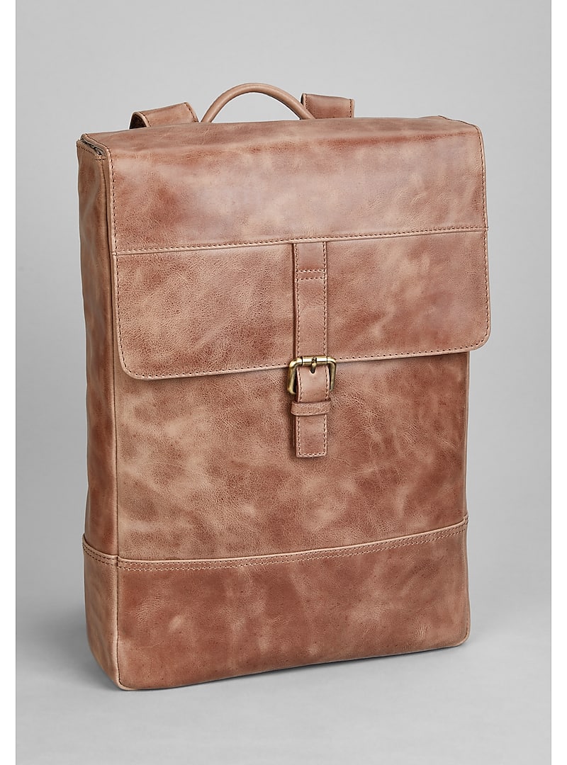 Jos. A. Bank Leather Laptop Backpack - All Accessories ...