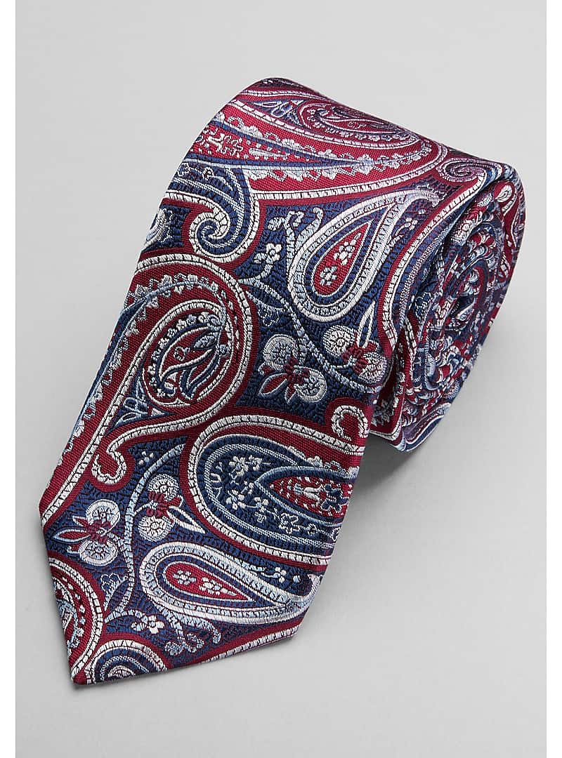Reserve Collection Large Paisley Tie - Reserve Ties | Jos A Bank
