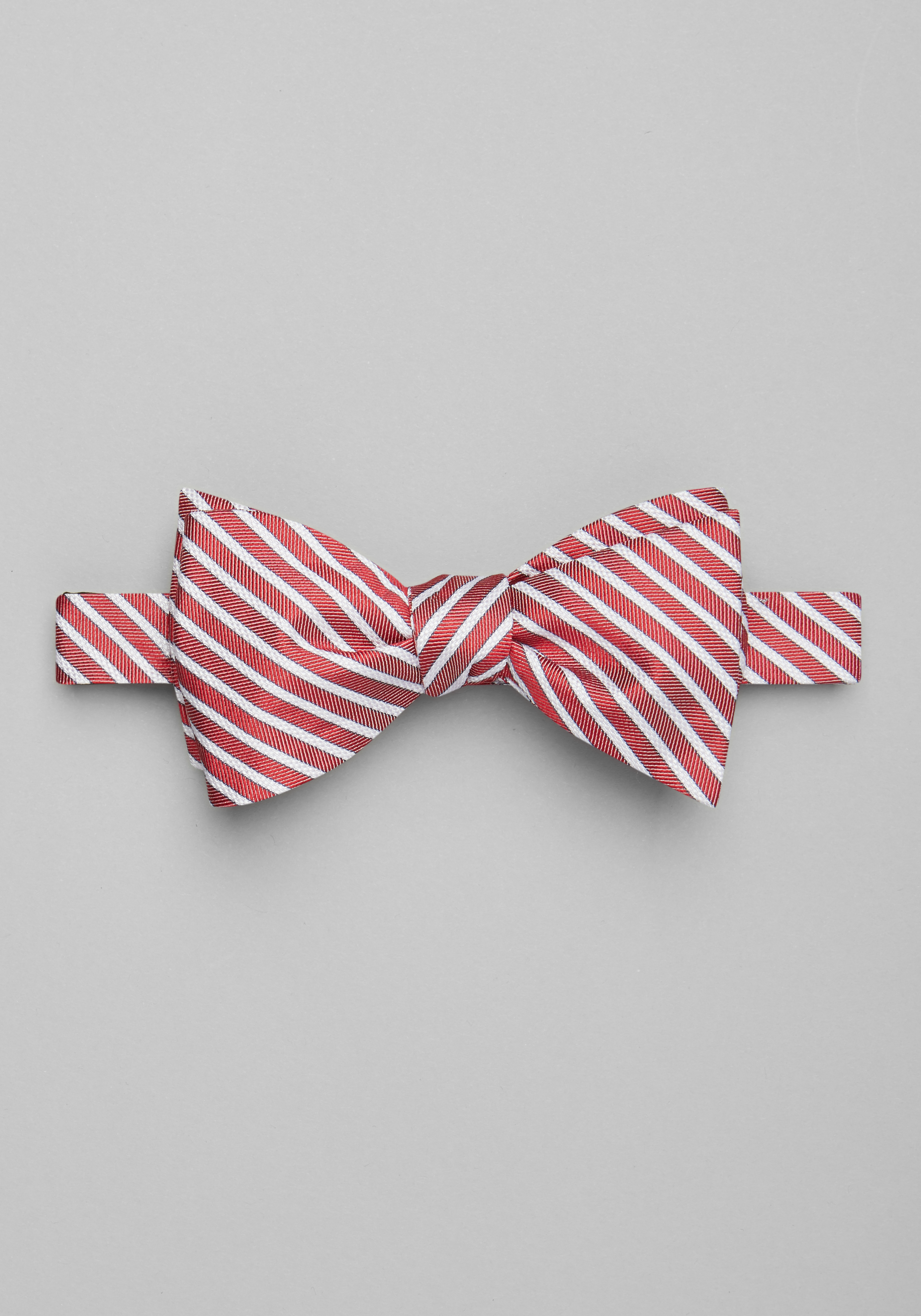 Jos. A. Bank Herringbone Stripe Self-Tie Bow Tie - All Accessories ...