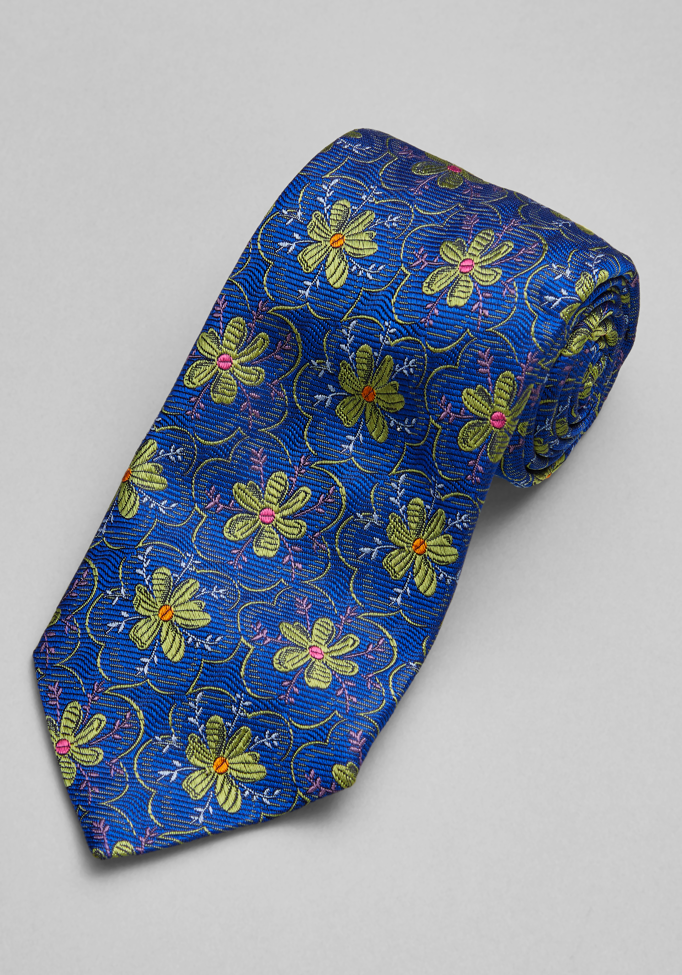 Reserve Collection Floral Medallion Tie Reserve Ties Jos A Bank