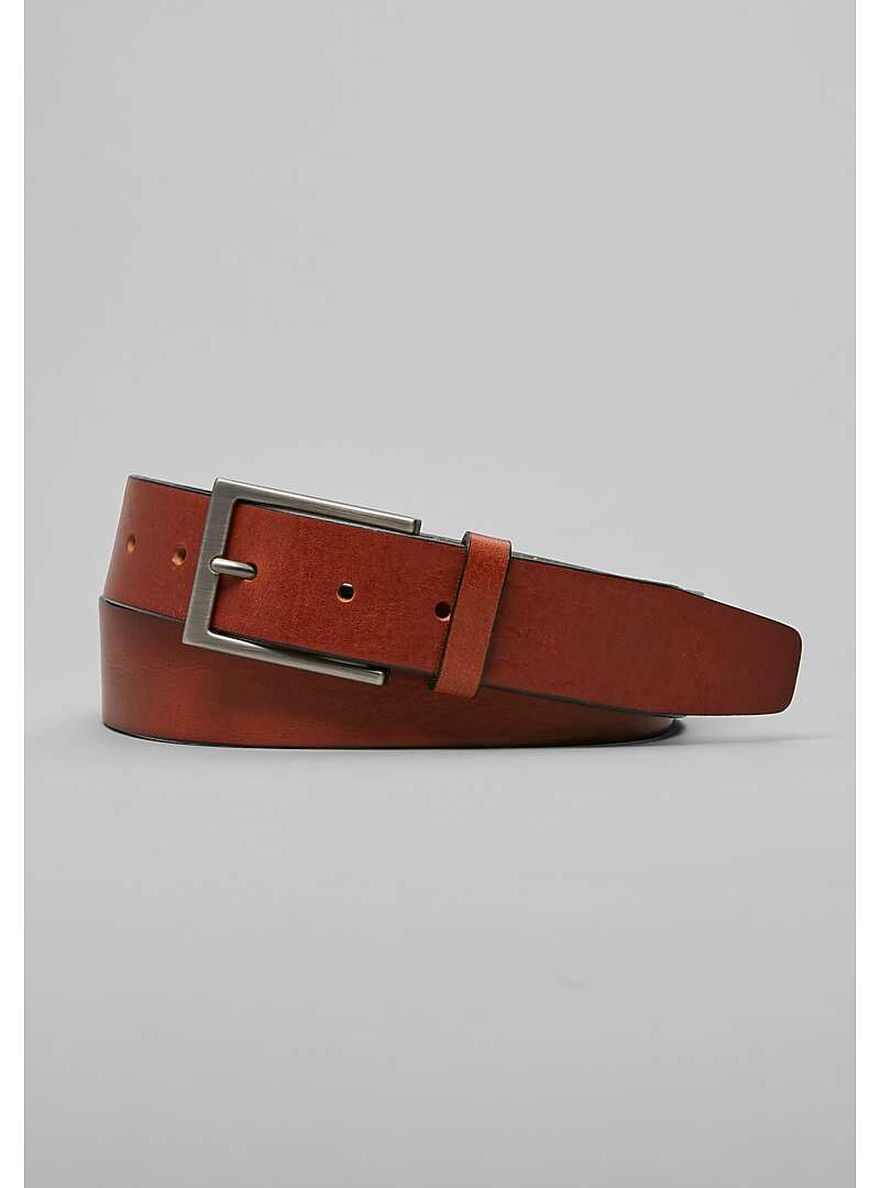 Jos. A. Bank Burnished Edge Leather Belt CLEARANCE All Clearance