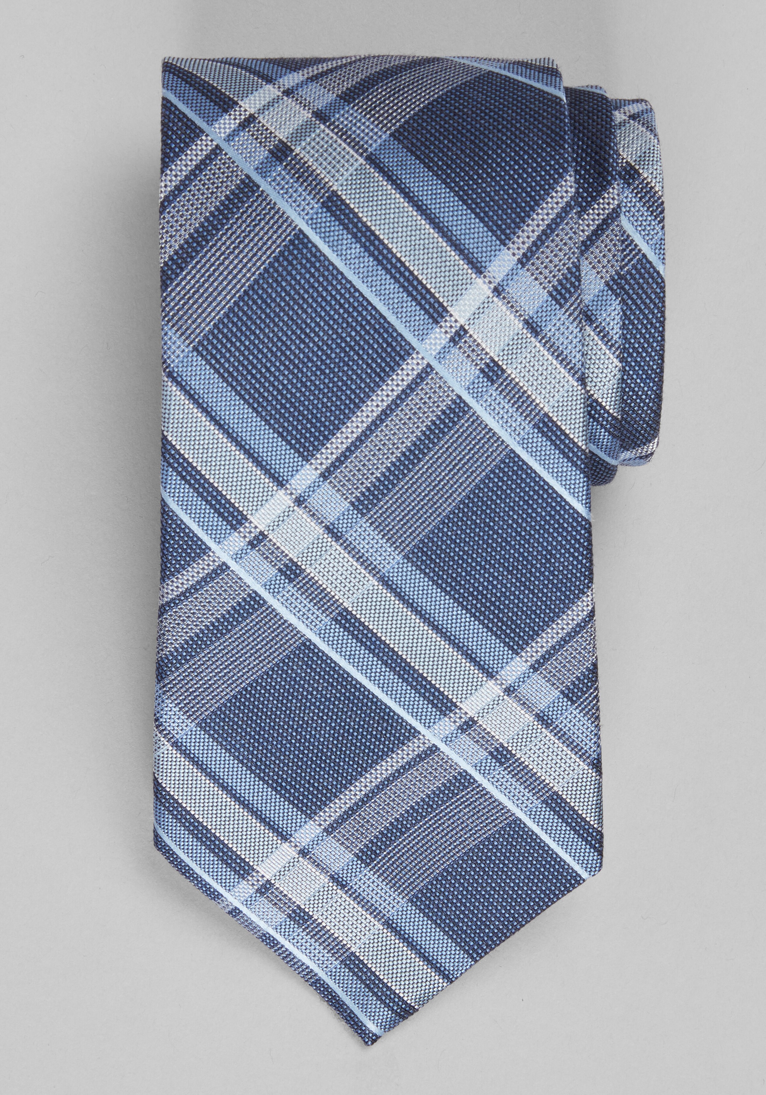 Traveler® Collection Peppermint Plaid Tie