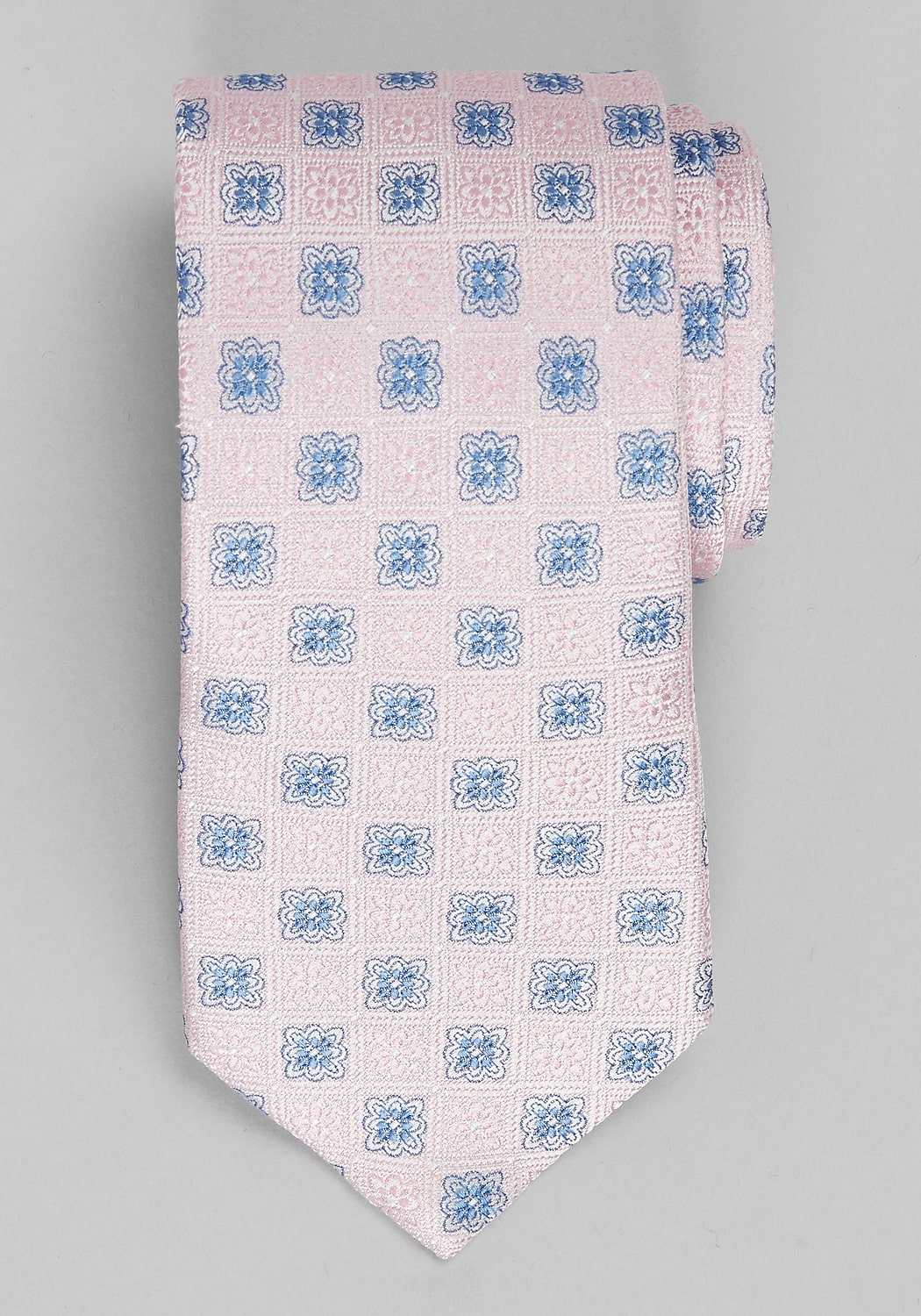 Reserve Collection Tile Floral Medallion Tie