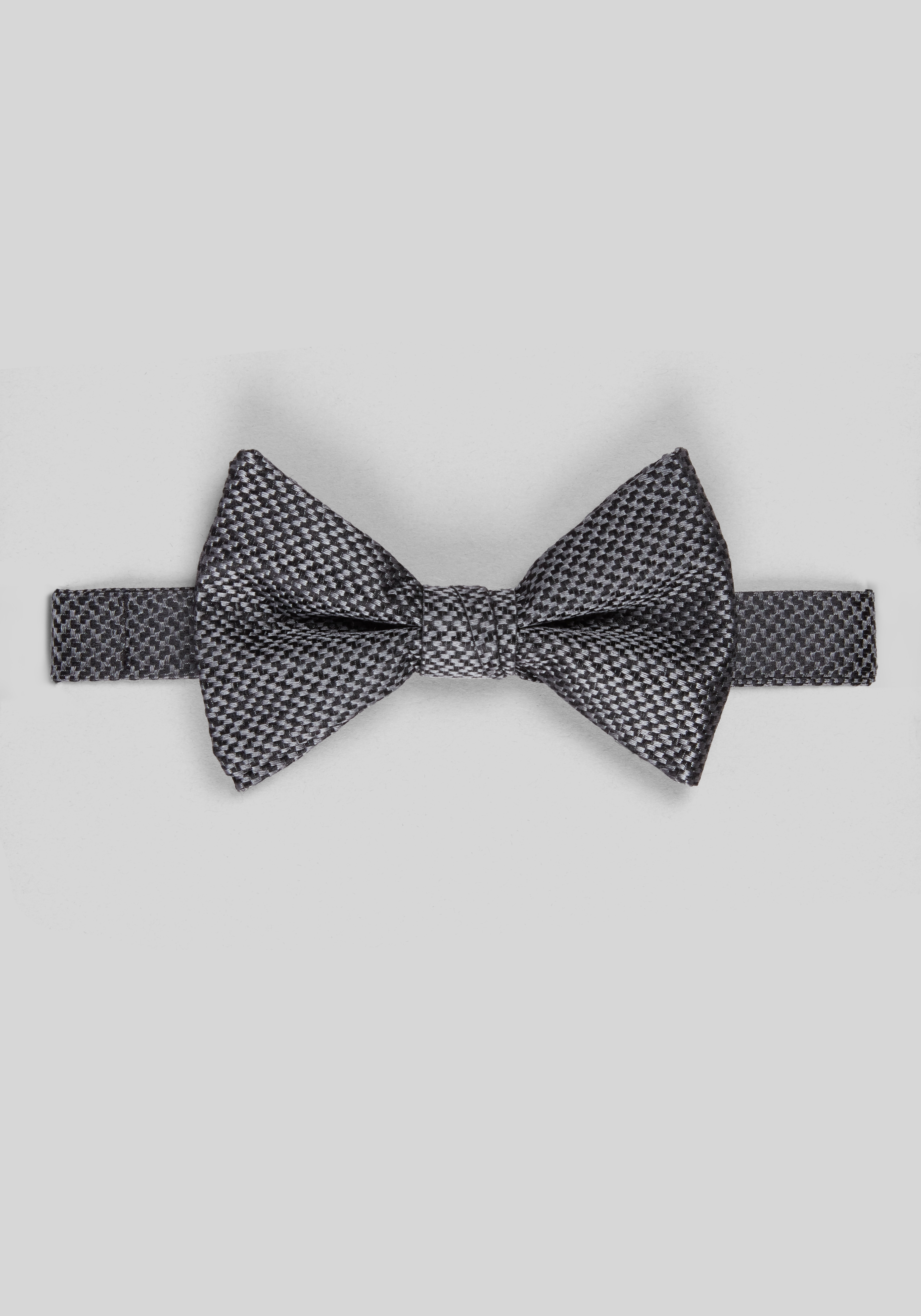 Men's Accessories, Jos. A. Bank Satiny Natte Solid Big Bow Tie - Jos A Bank