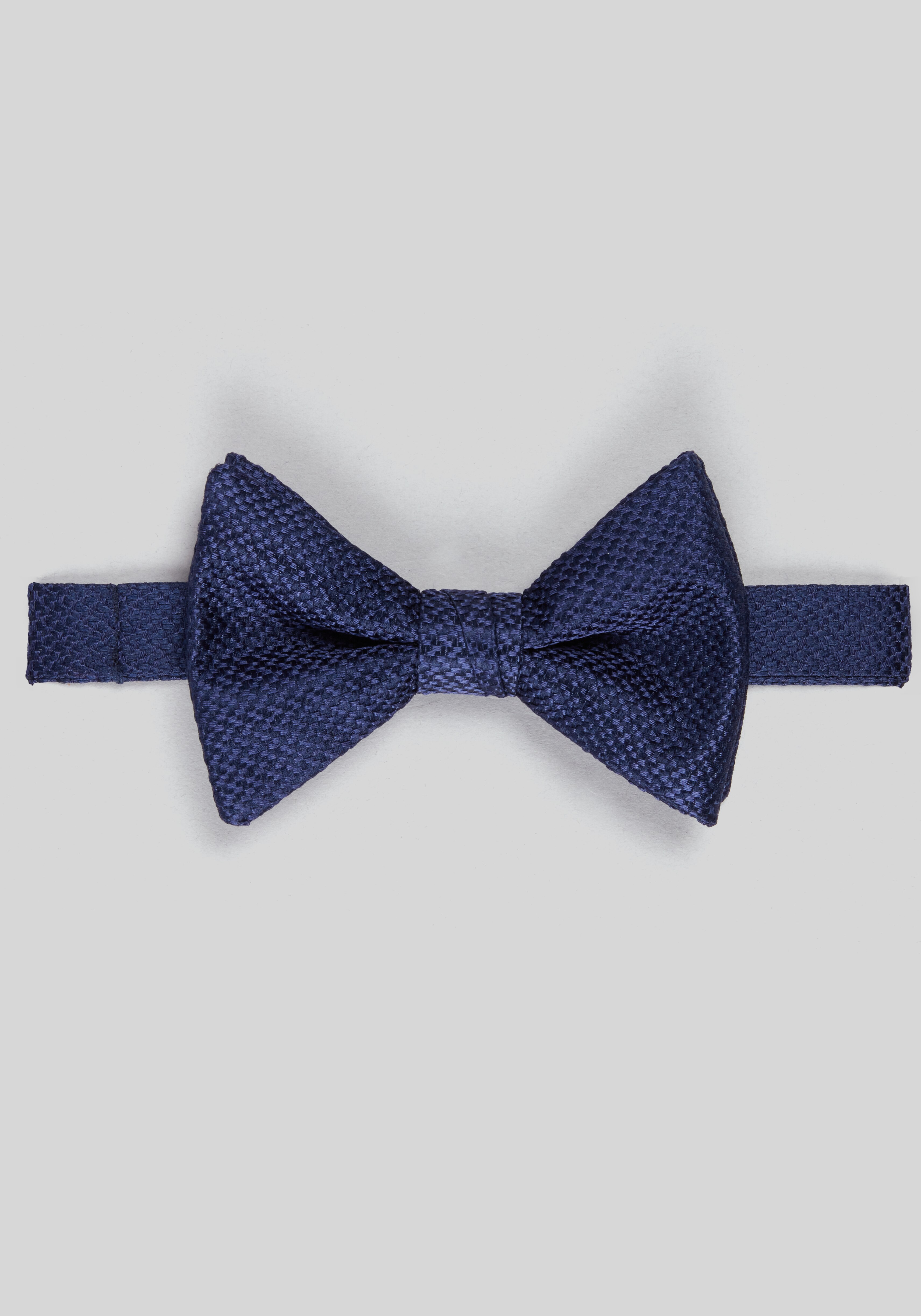 Men's Accessories, Jos. A. Bank Satiny Natte Solid Big Bow Tie - Jos A Bank