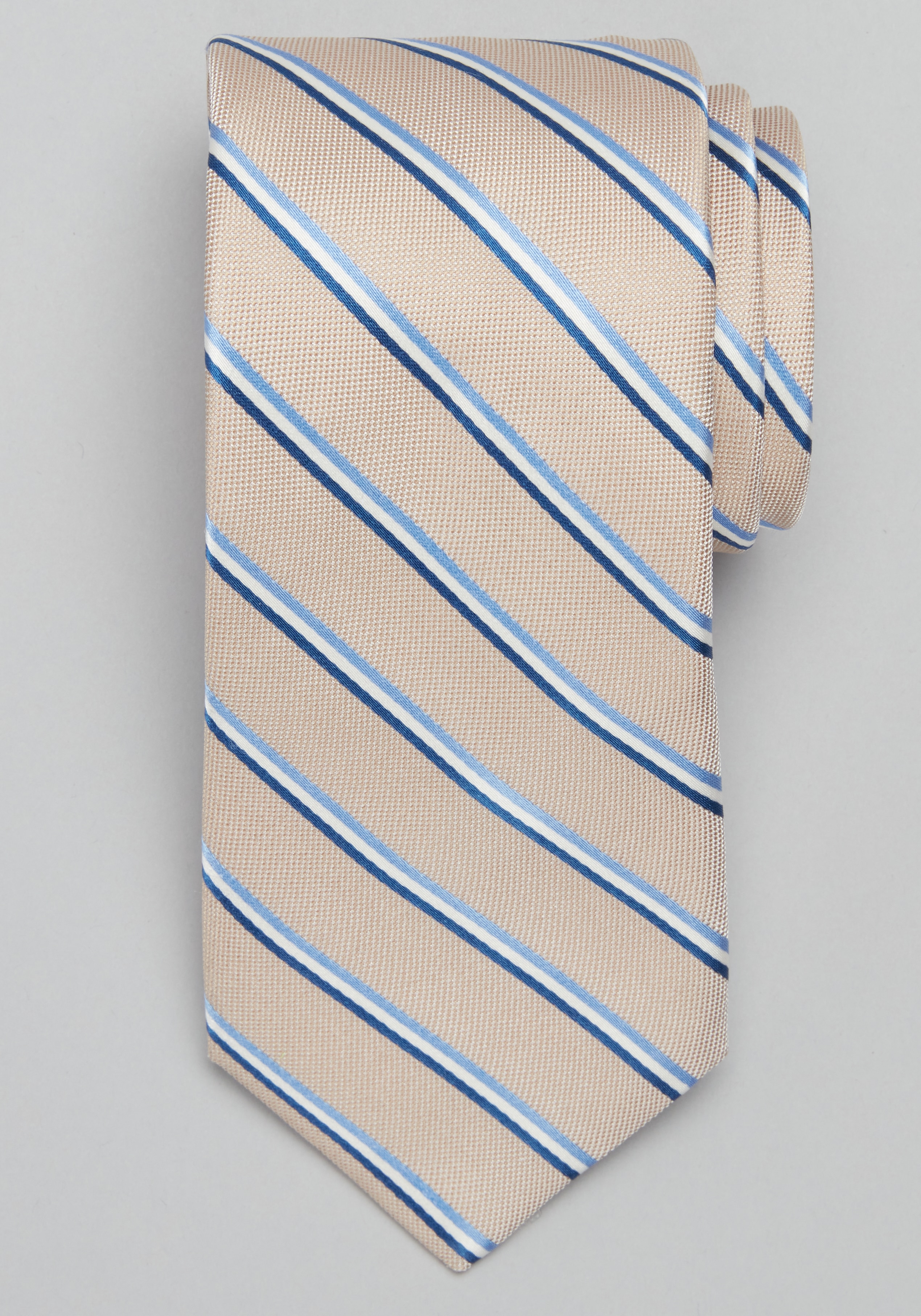 Men's Accessories, Jos. A. Bank Triple Stripe Tie - Jos A Bank