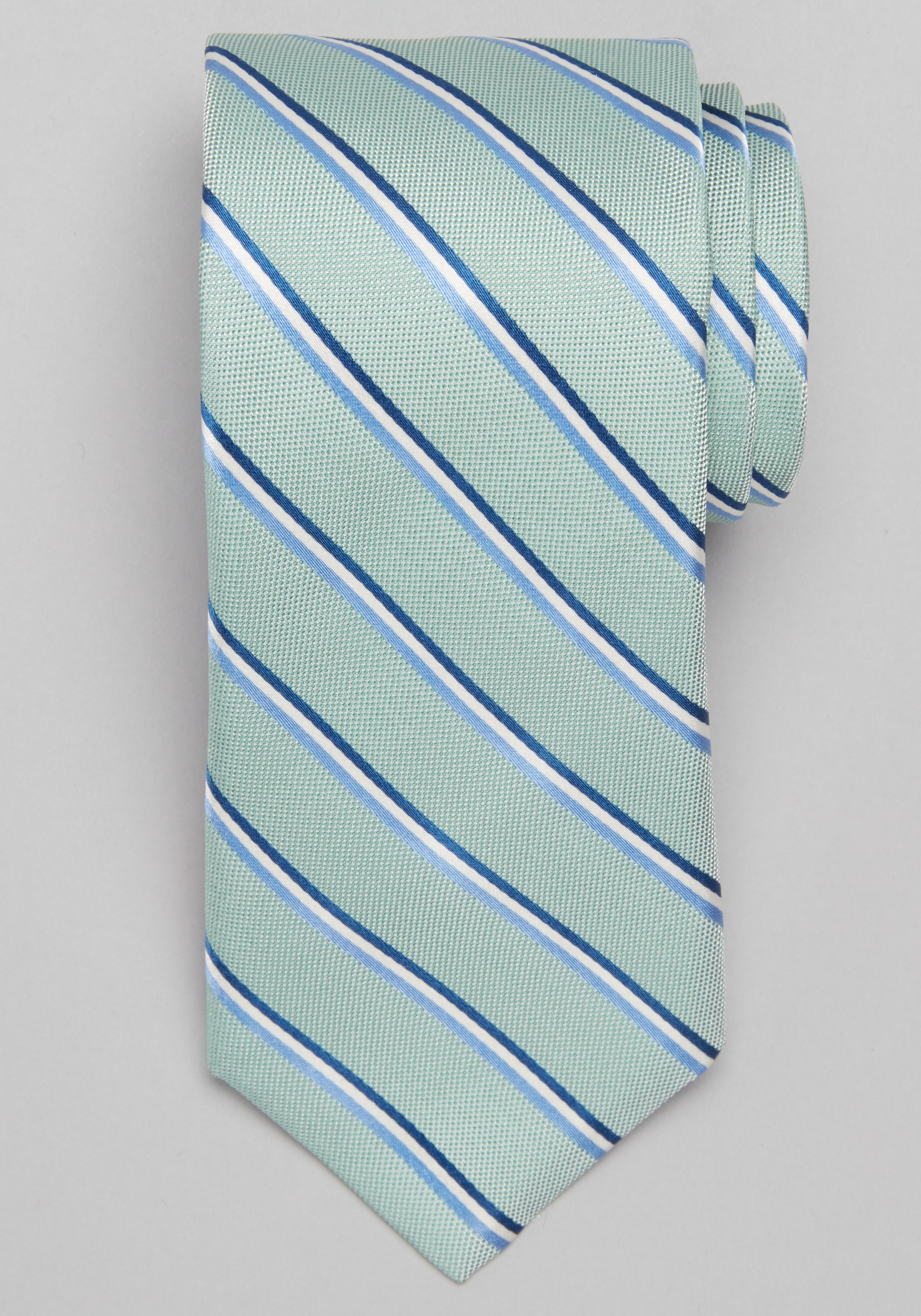Jos. A. Bank Triple Stripe Tie - Long
